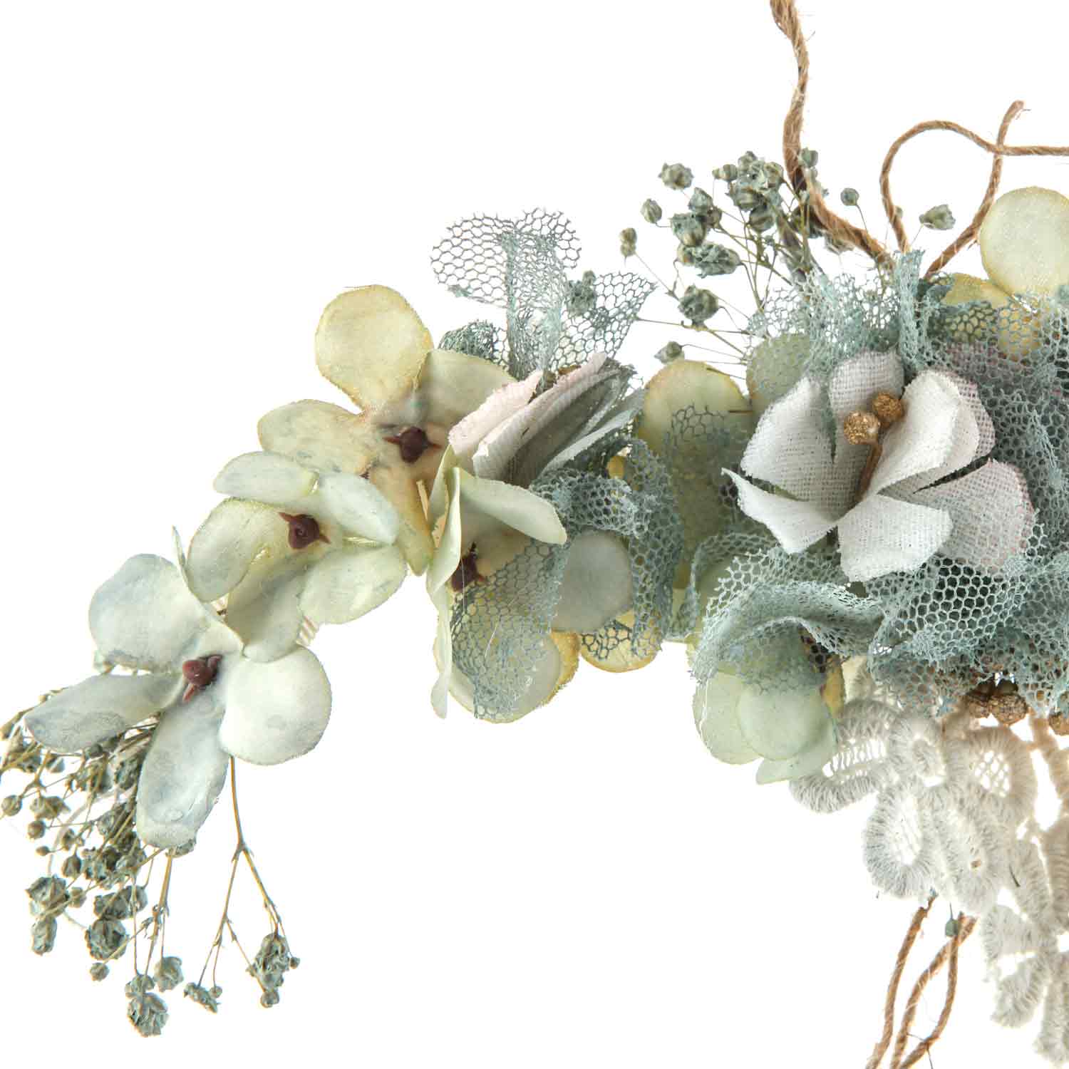 FERMAGLIO FLOREALE ACQUAMARINA BAMBINA E TEEN - annameglio.com abbigliamento moda