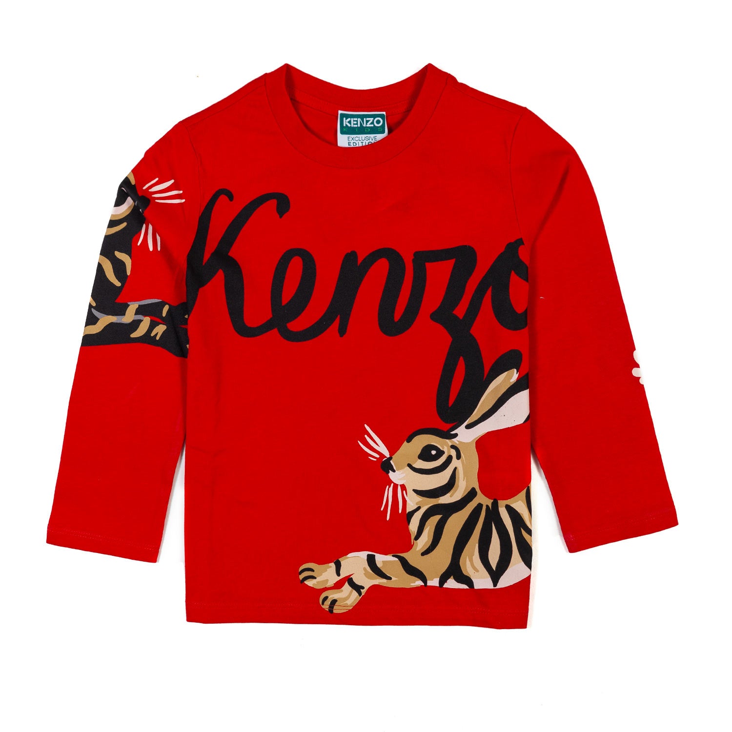 T-SHIRT LUNGA CHINESE NEW YEAR ROSSA BAMBINO - annameglio.com abbigliamento moda