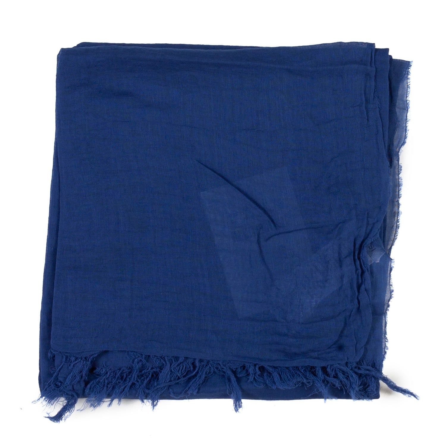 PASHMINA UNISEX BLU INDACO - annameglio.com abbigliamento moda