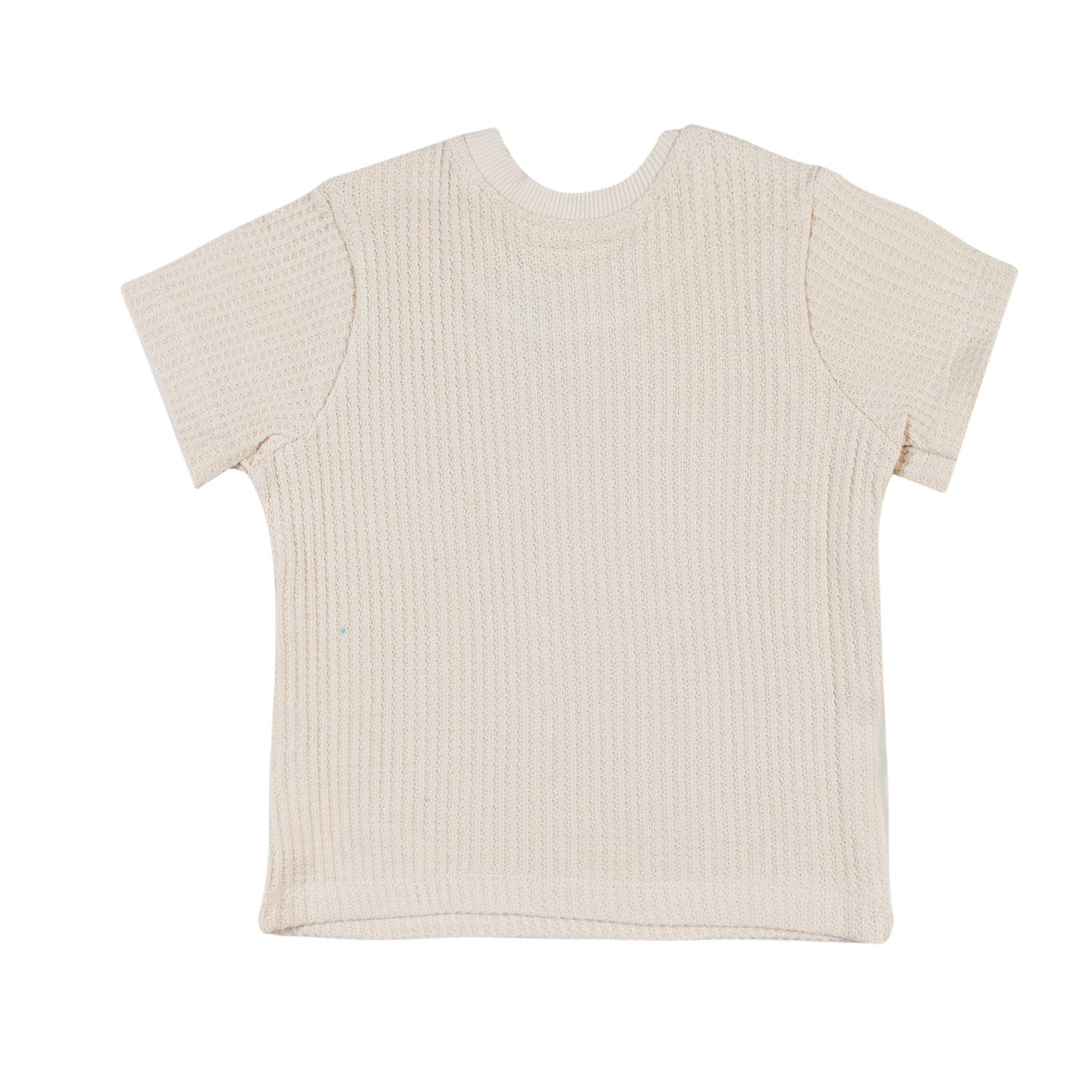 T-SHIRT BIANCO LATTE BIMBO E BIMBA - annameglio.com abbigliamento moda