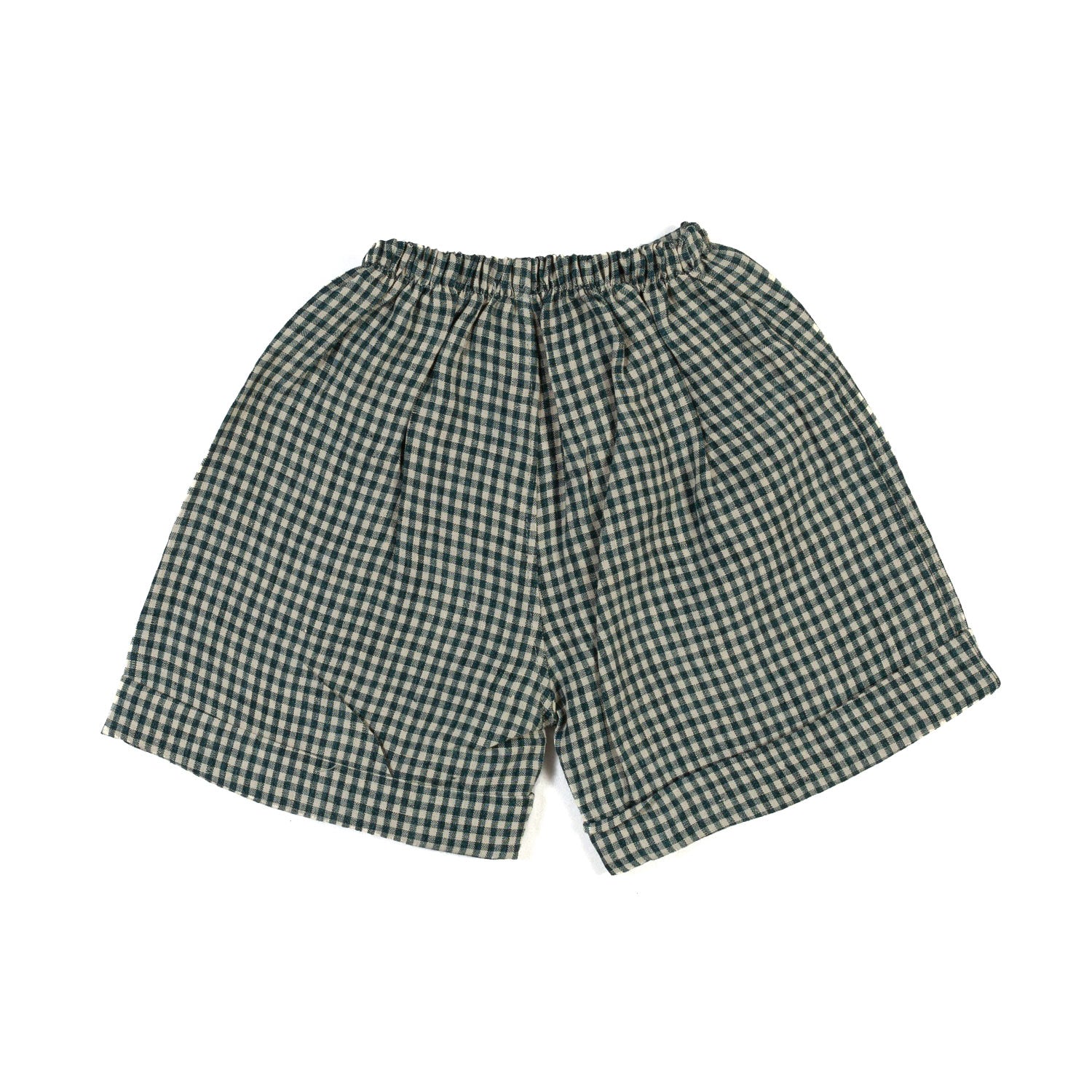 BERMUDA VERDE E BEIGE A QUADRETTI BIMBO E BIMBA - annameglio.com abbigliamento moda