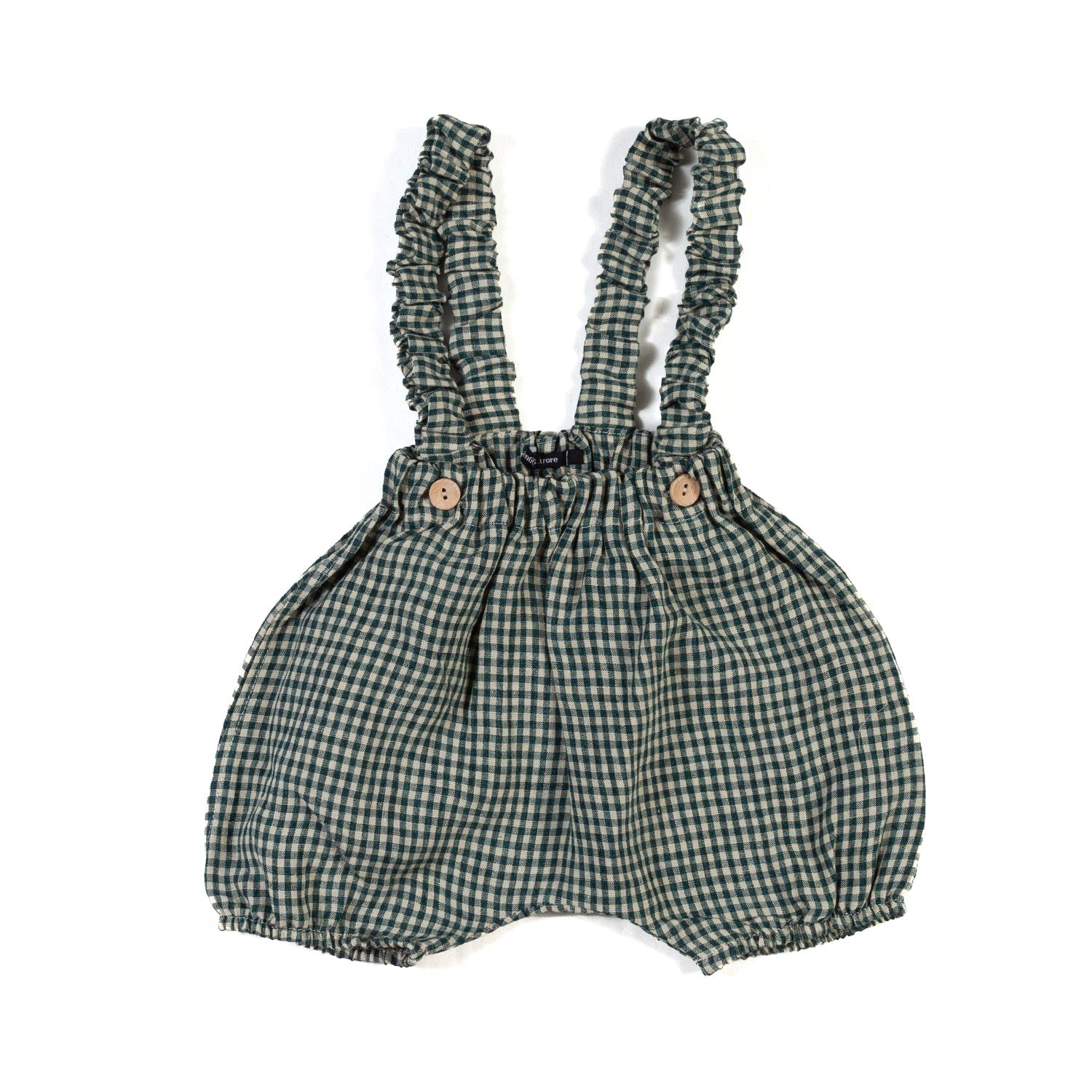 BLOOMERS VERDE E BEIGE A QUADRETTI BIMBO E BIMBA - annameglio.com abbigliamento moda