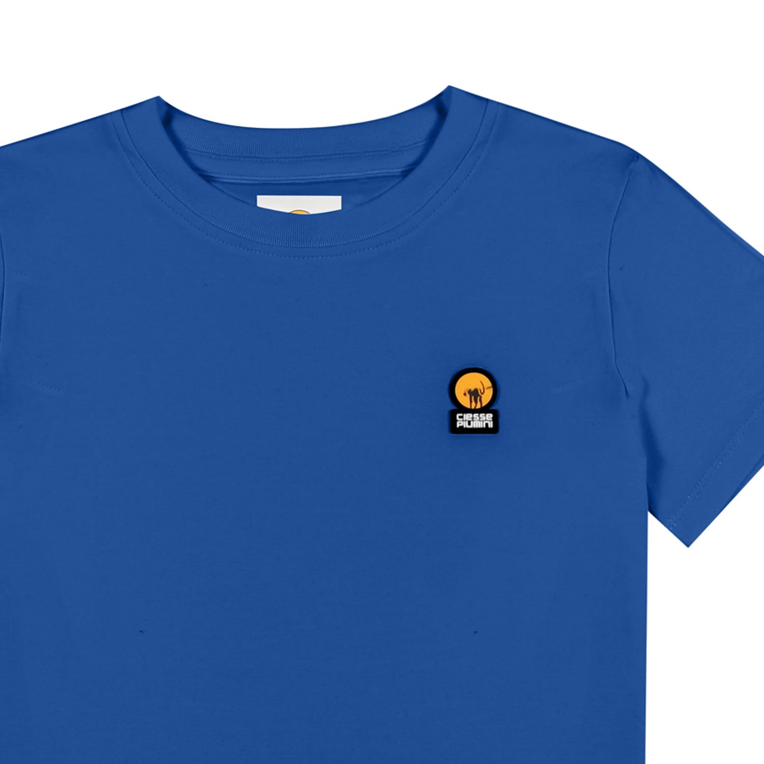 MAGLIETTA BLU ROYAL CON PATCH LOGO BAMBINO E TEEN - annameglio.com abbigliamento moda