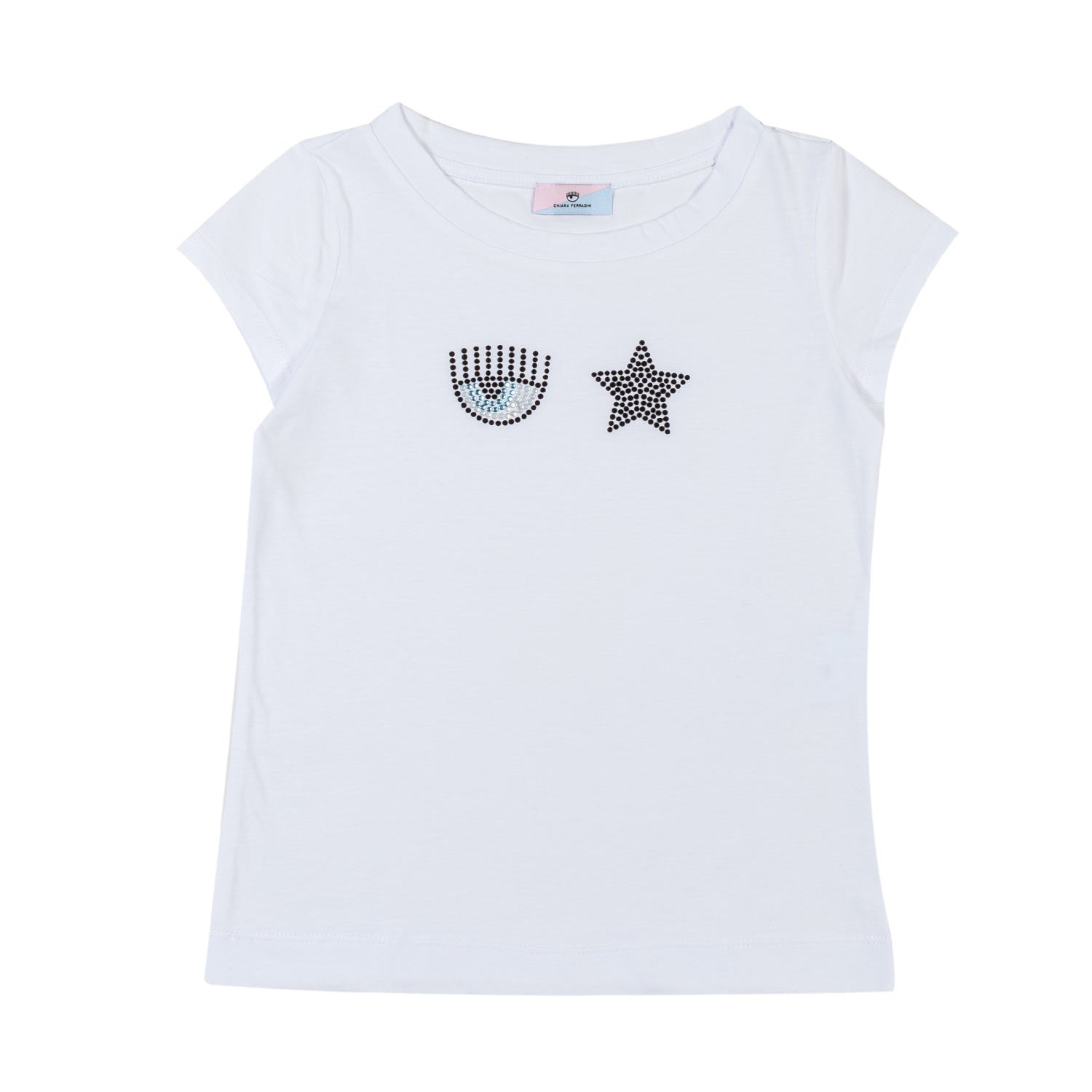 T-shirt Eyestar Bianca - annameglio.com abbigliamento moda