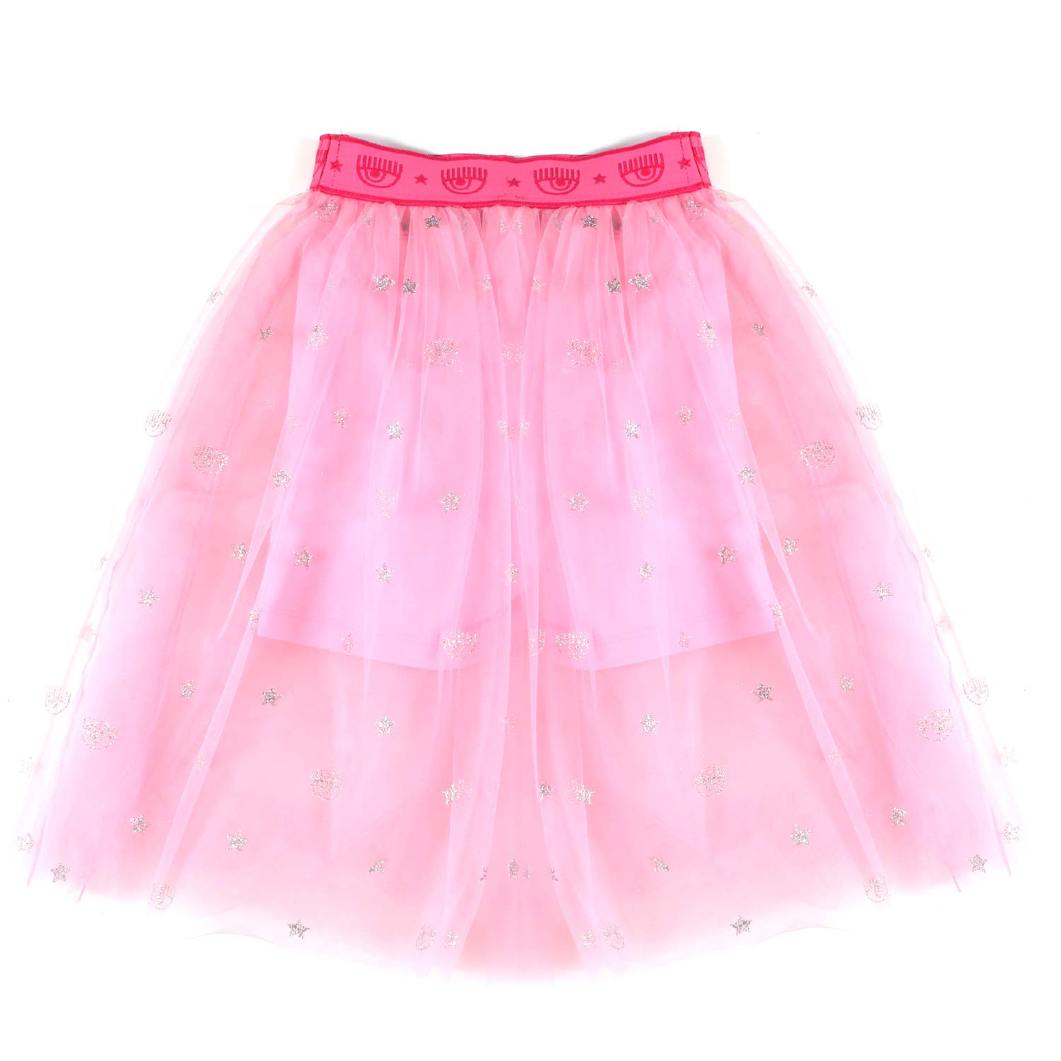 GONNA TULLE ROSA CON SHORTS BAMBINA - annameglio.com abbigliamento moda