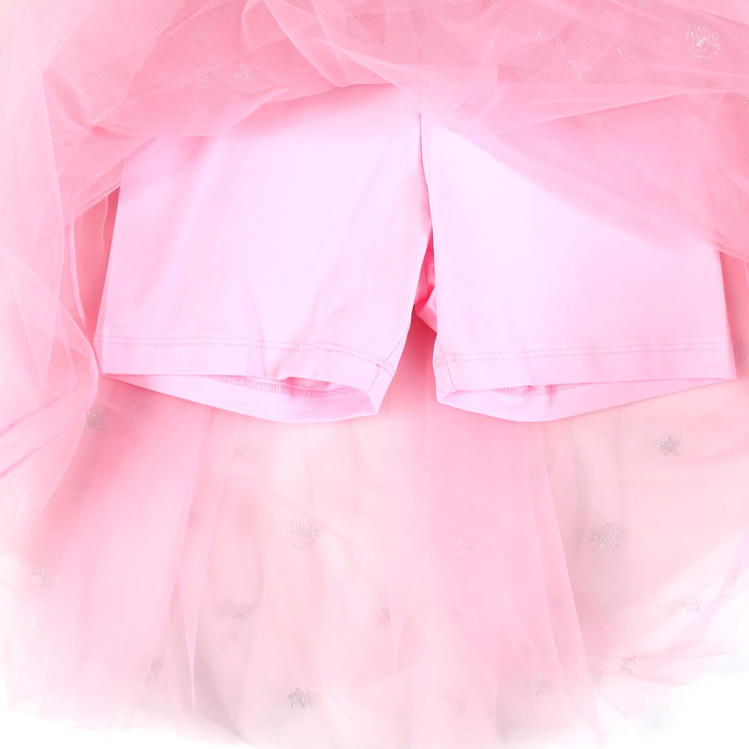 GONNA TULLE ROSA CON SHORTS BAMBINA - annameglio.com abbigliamento moda