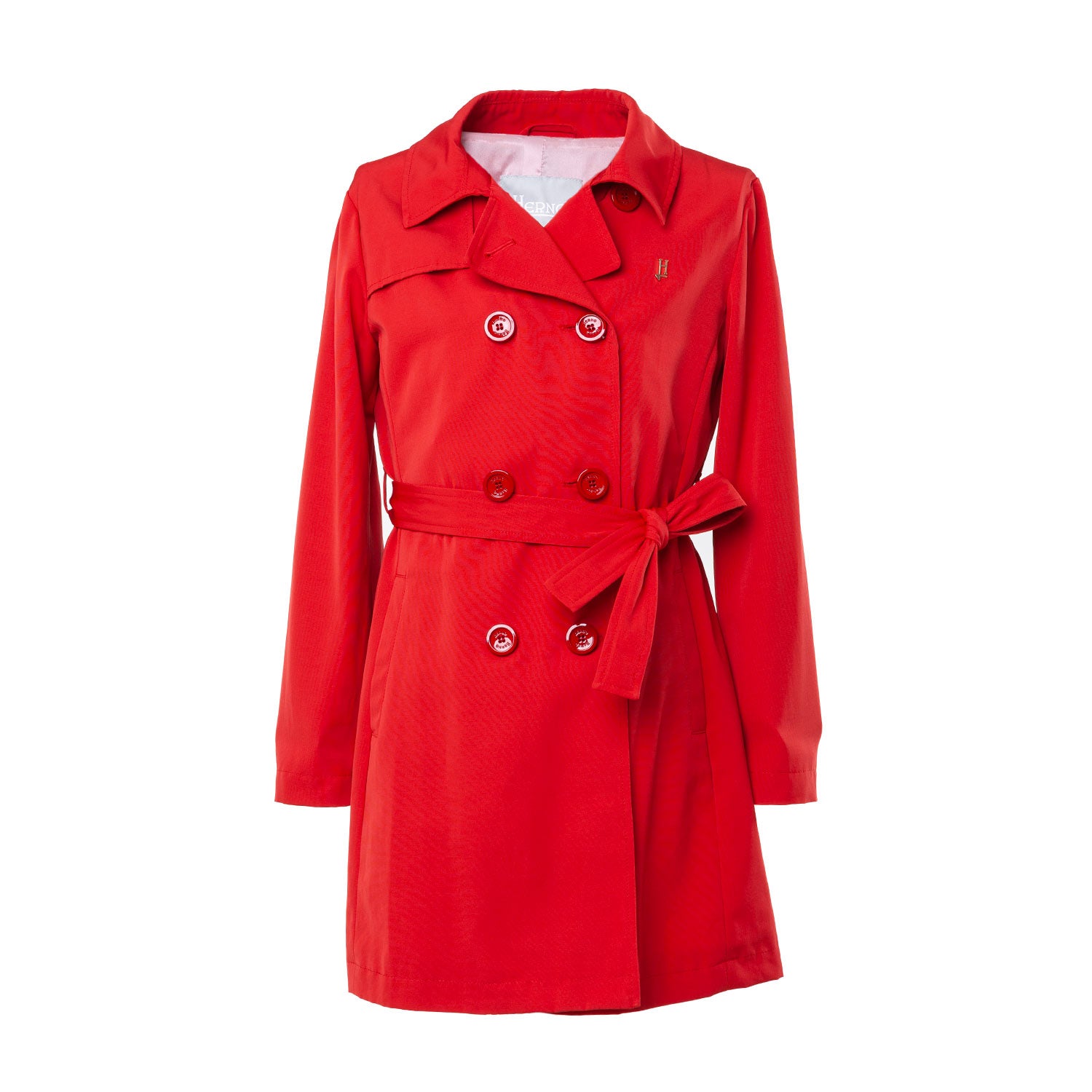 TRENCH COAT ROSSO BAMBINA E RAGAZZA - annameglio.com abbigliamento moda