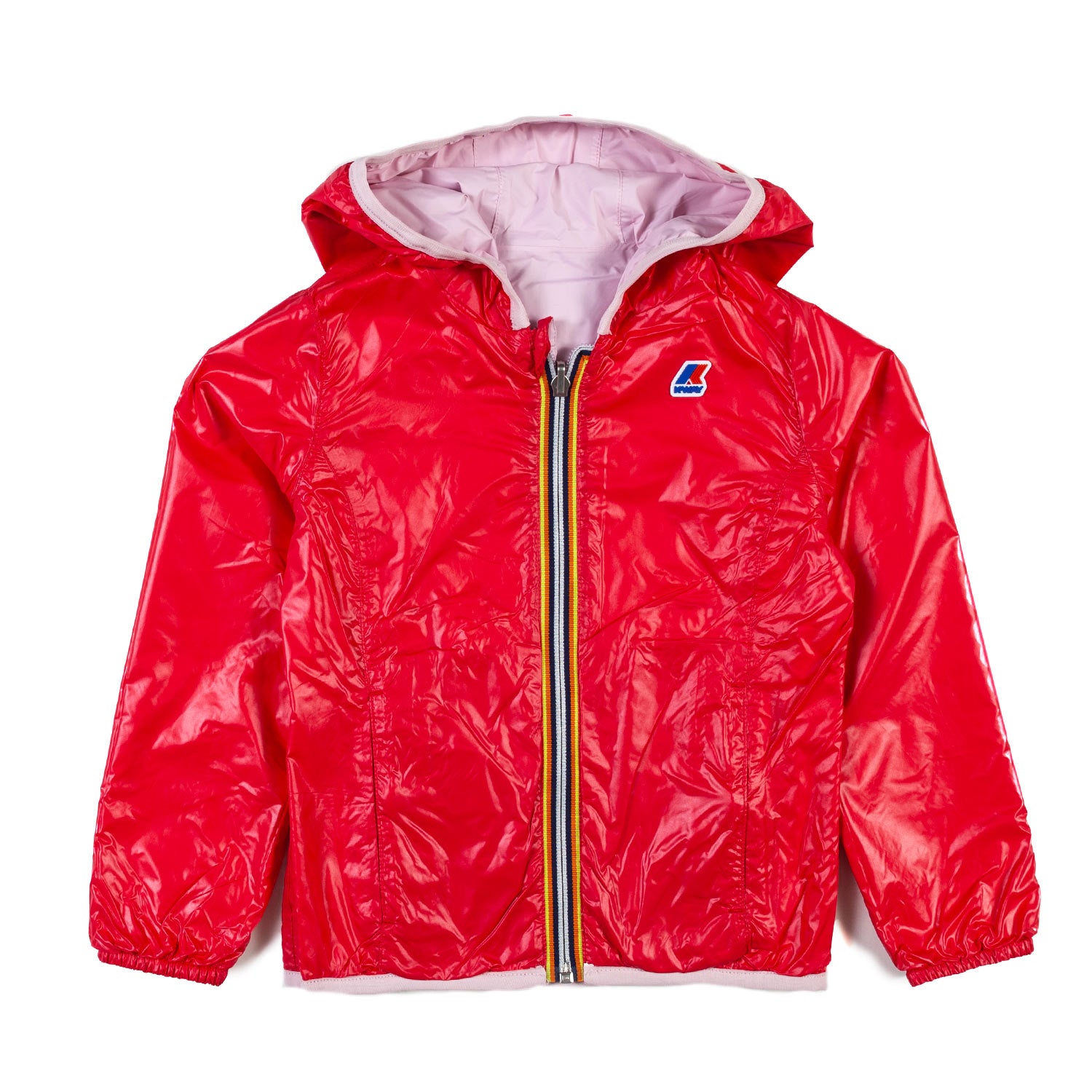 GIACCA LILY PLUS 2 DOUBLE ROSA E ROSSA - annameglio.com abbigliamento moda