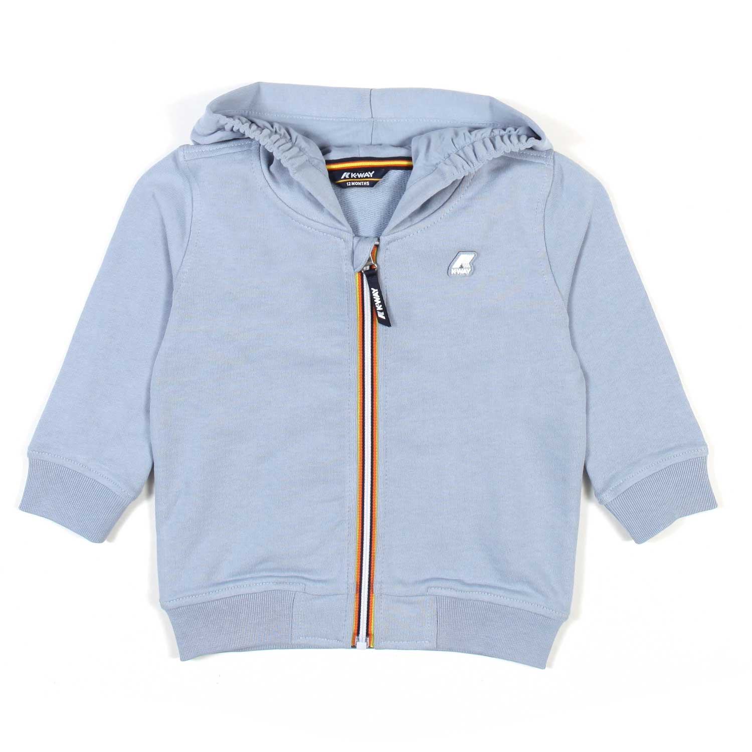 FELPA UNISEX LE VRAI ARNEL BABY CELESTE - annameglio.com abbigliamento moda