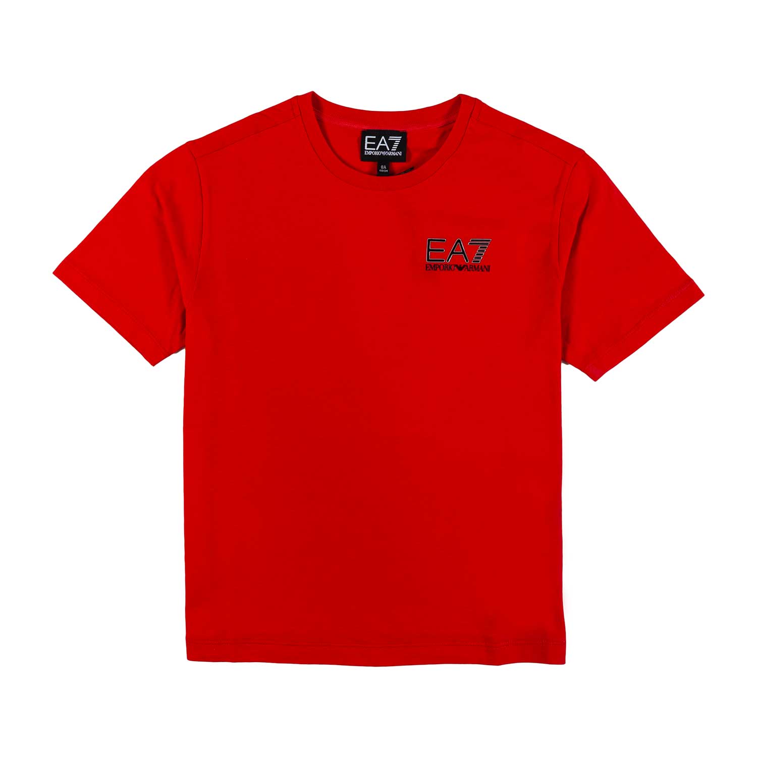 T-SHIRT ROSSO RACING CON LOGO EA7 - annameglio.com abbigliamento moda