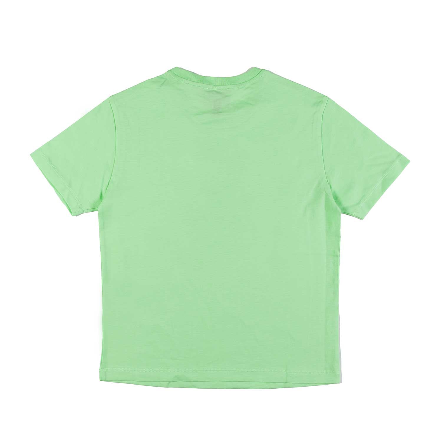 T-SHIRT VERDE PARADISE CON LOGO EA7 NERO - annameglio.com abbigliamento moda