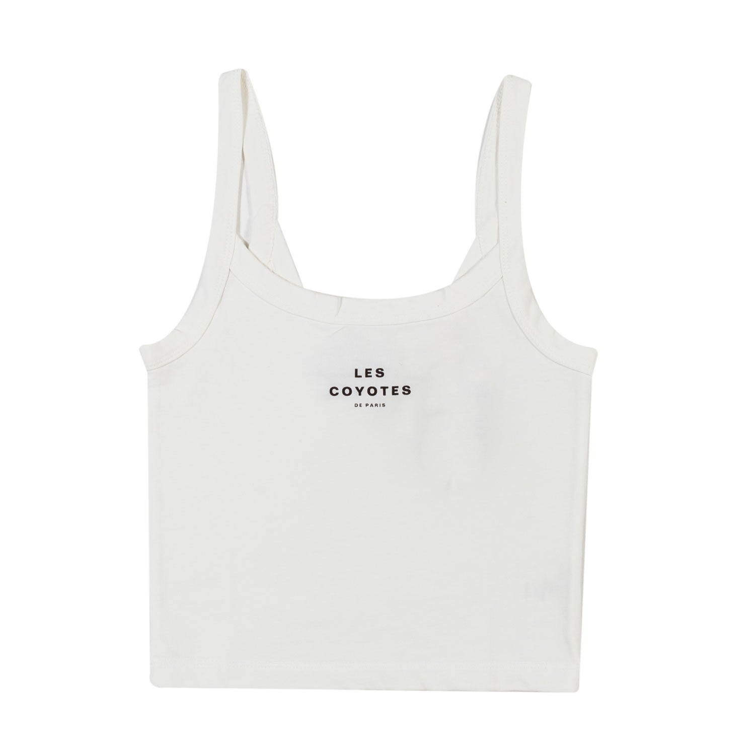 CANOTTA CROPPED BIANCA BAMBINA E RAGAZZA - annameglio.com abbigliamento moda