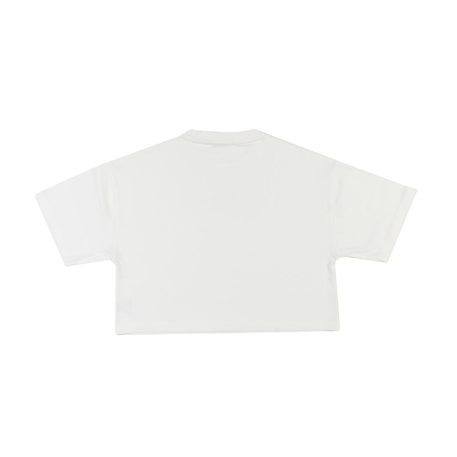 T-SHIRT CROPPED BIANCA A SCATOLETTA - annameglio.com abbigliamento moda