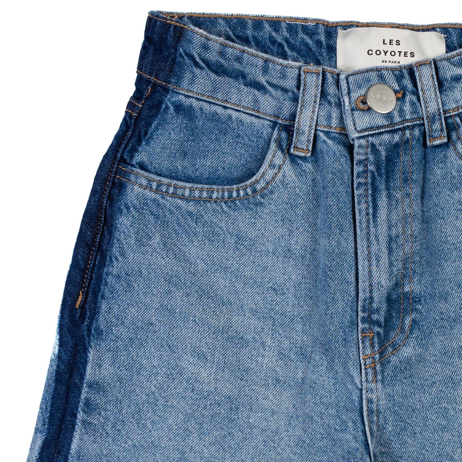 SHORTS VINTAGE DENIM BLU MEDIO BAMBINA E RAGAZZA - annameglio.com abbigliamento moda