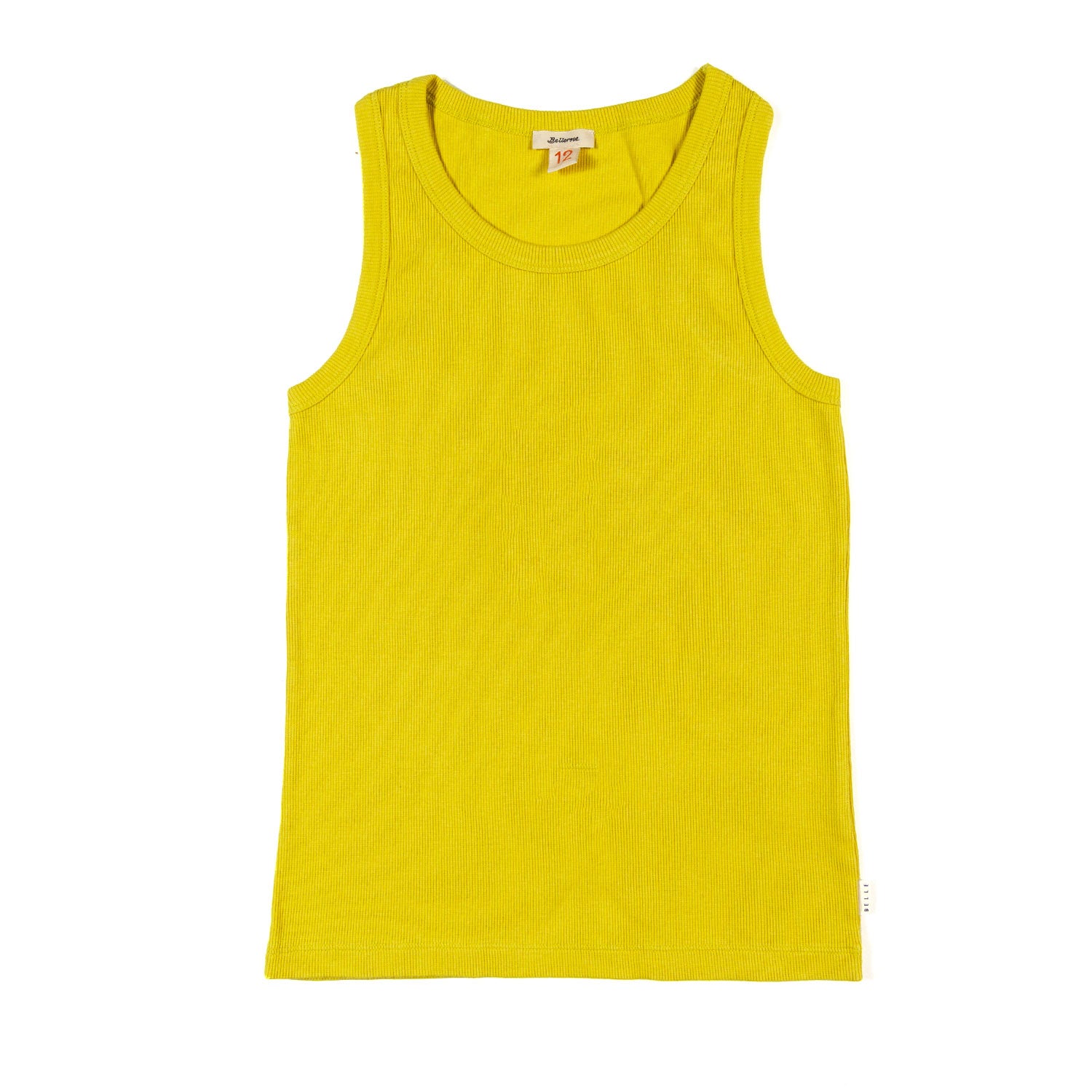 Top giallo a costine bambina e teenager - annameglio.com abbigliamento moda