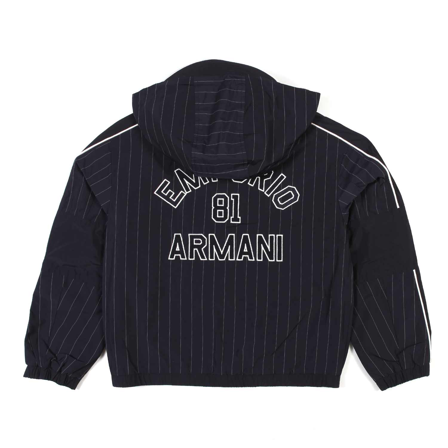 GIACCA ANORAK BLU NAVY GESSATO BAMBINO E TEENAGER - annameglio.com abbigliamento moda