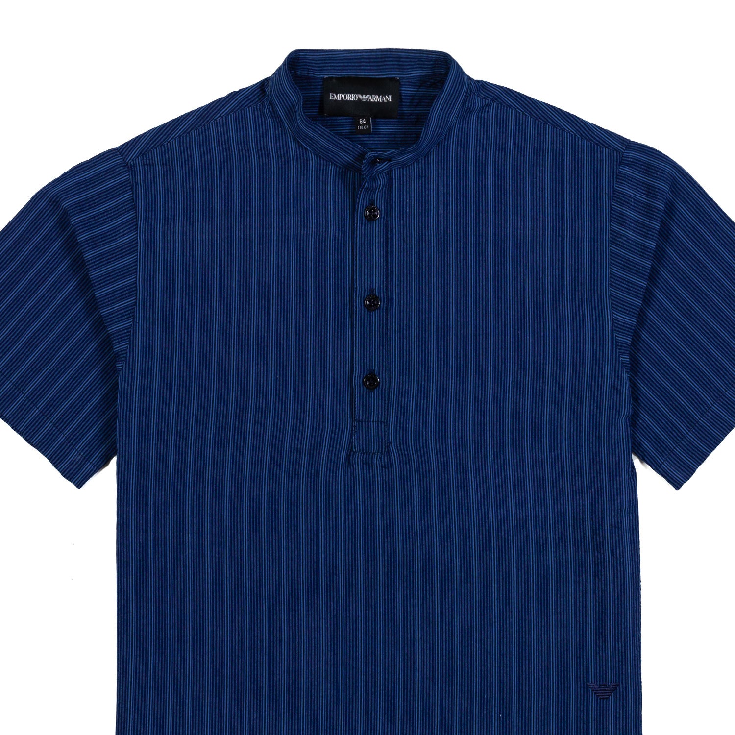 CAMICIA SERAFINO BLU BAMBINO E TEENAGER - annameglio.com abbigliamento moda