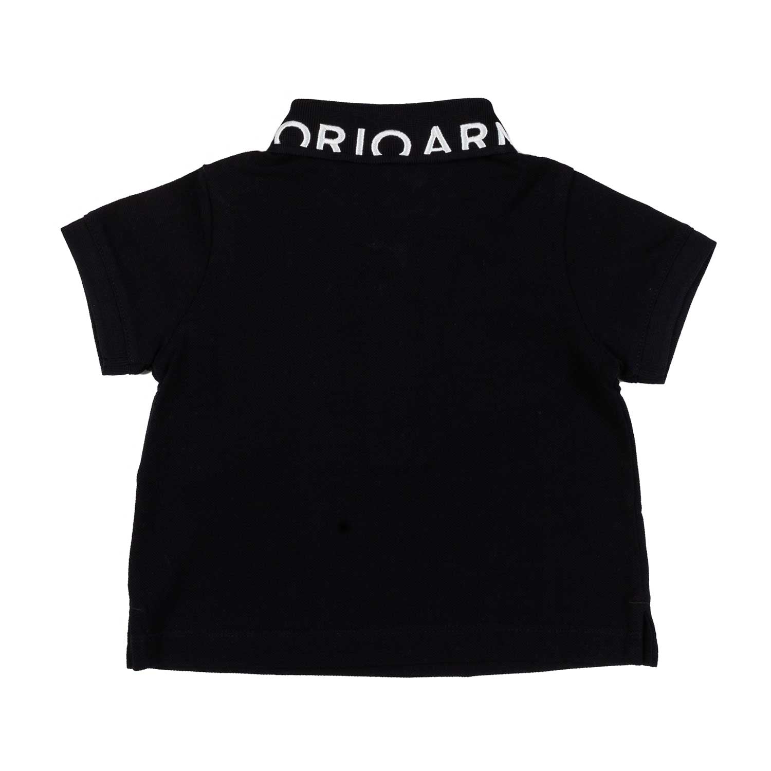 BABY POLO BLU NAVY CON LOGO BIANCO RICAMATO - annameglio.com abbigliamento moda