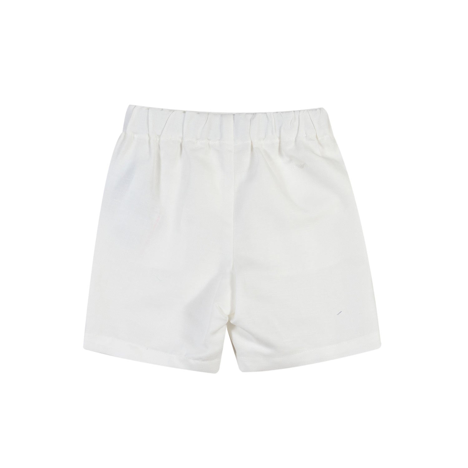 COMPLETO BIANCO CAMICIA E BERMUDA NEONATO - annameglio.com abbigliamento moda