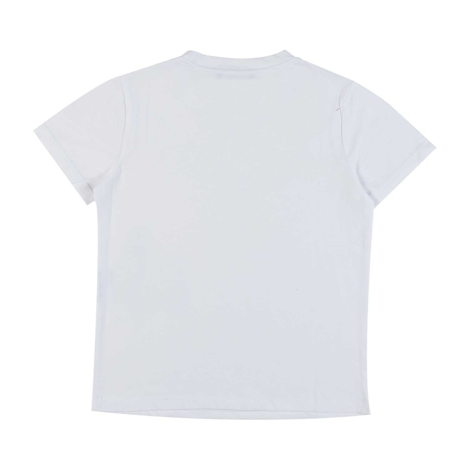 T-SHIRT PIMA BIANCA CON LOGO NAVY BAMBINO E TEEN - annameglio.com abbigliamento moda