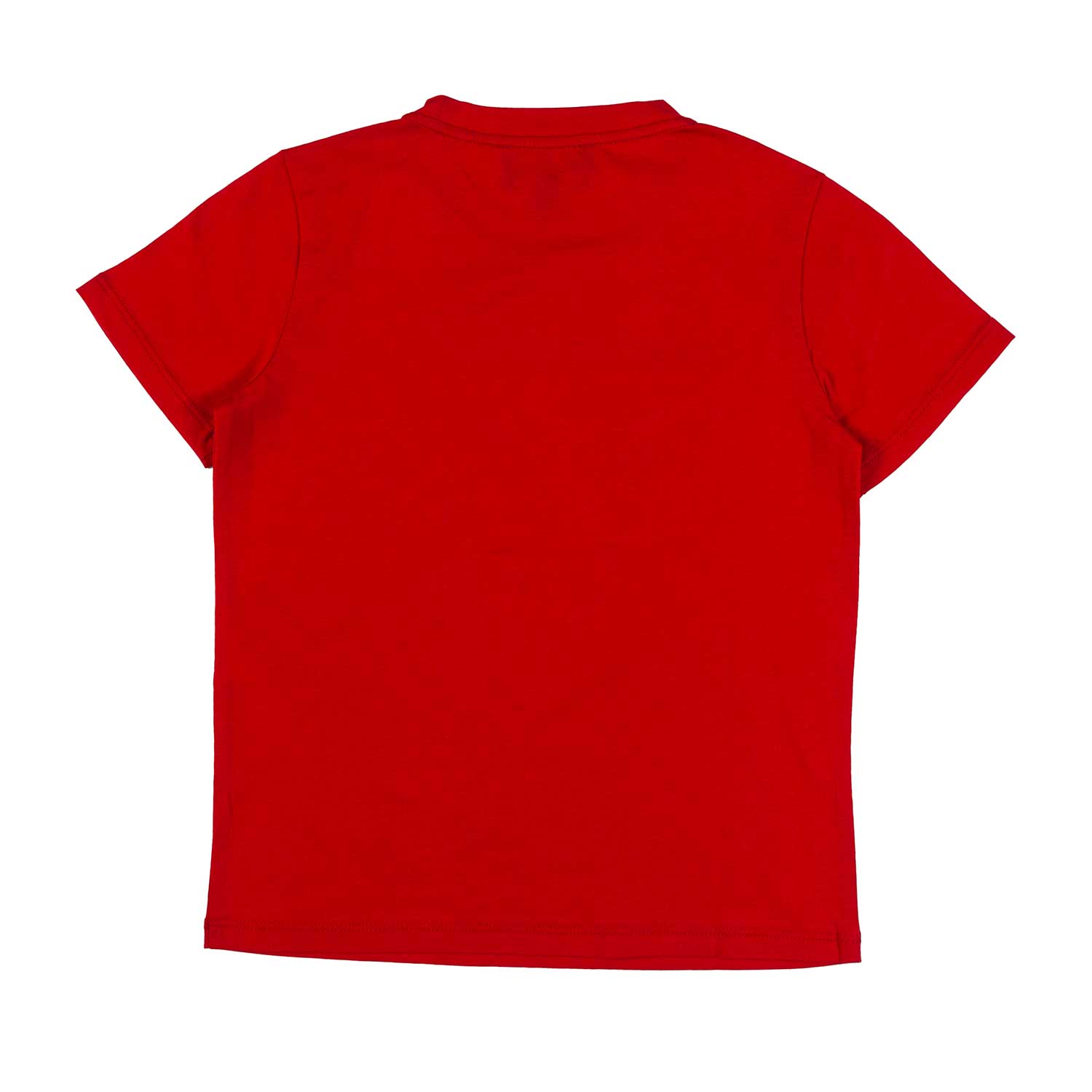 T-SHIRT PIMA ROSSA CON LOGO BIANCO BAMBINO E TEEN - annameglio.com abbigliamento moda