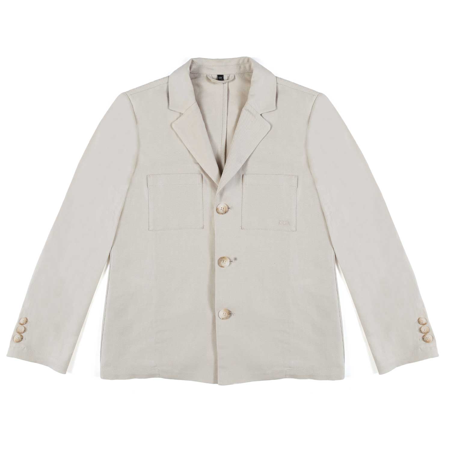 GIACCA LINO SABBIA BAMBINO E TEENAGER - annameglio.com abbigliamento moda