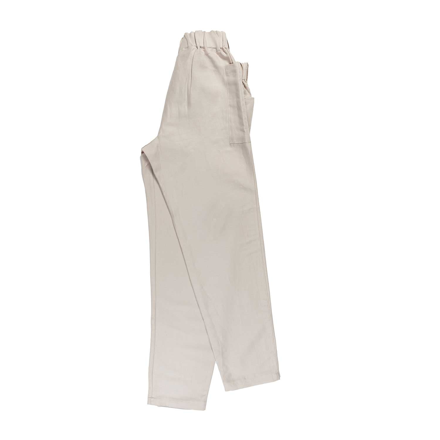 PANTALONE LINO SABBIA BAMBINO E TEENAGER - annameglio.com abbigliamento moda
