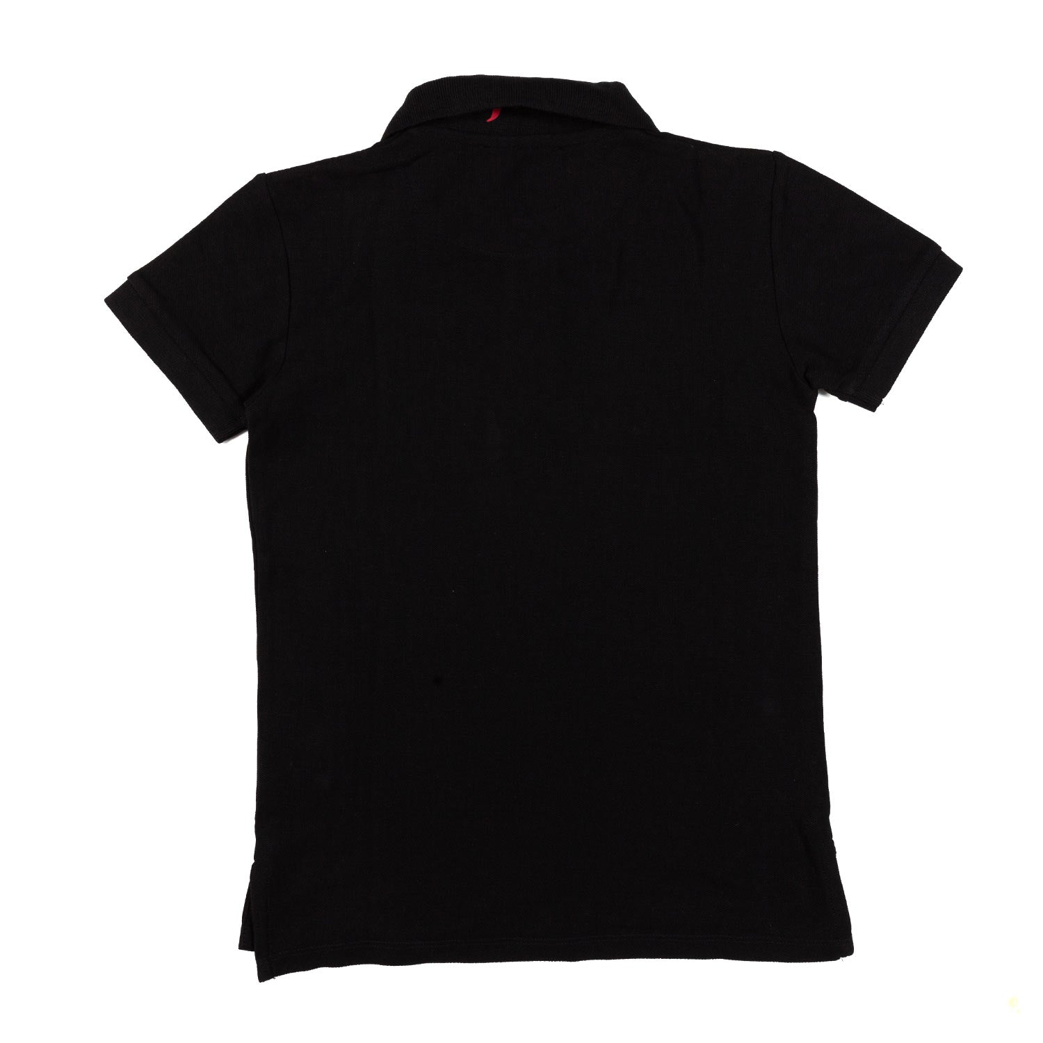 Polo JOHN Nera con logo rosso - annameglio.com abbigliamento moda