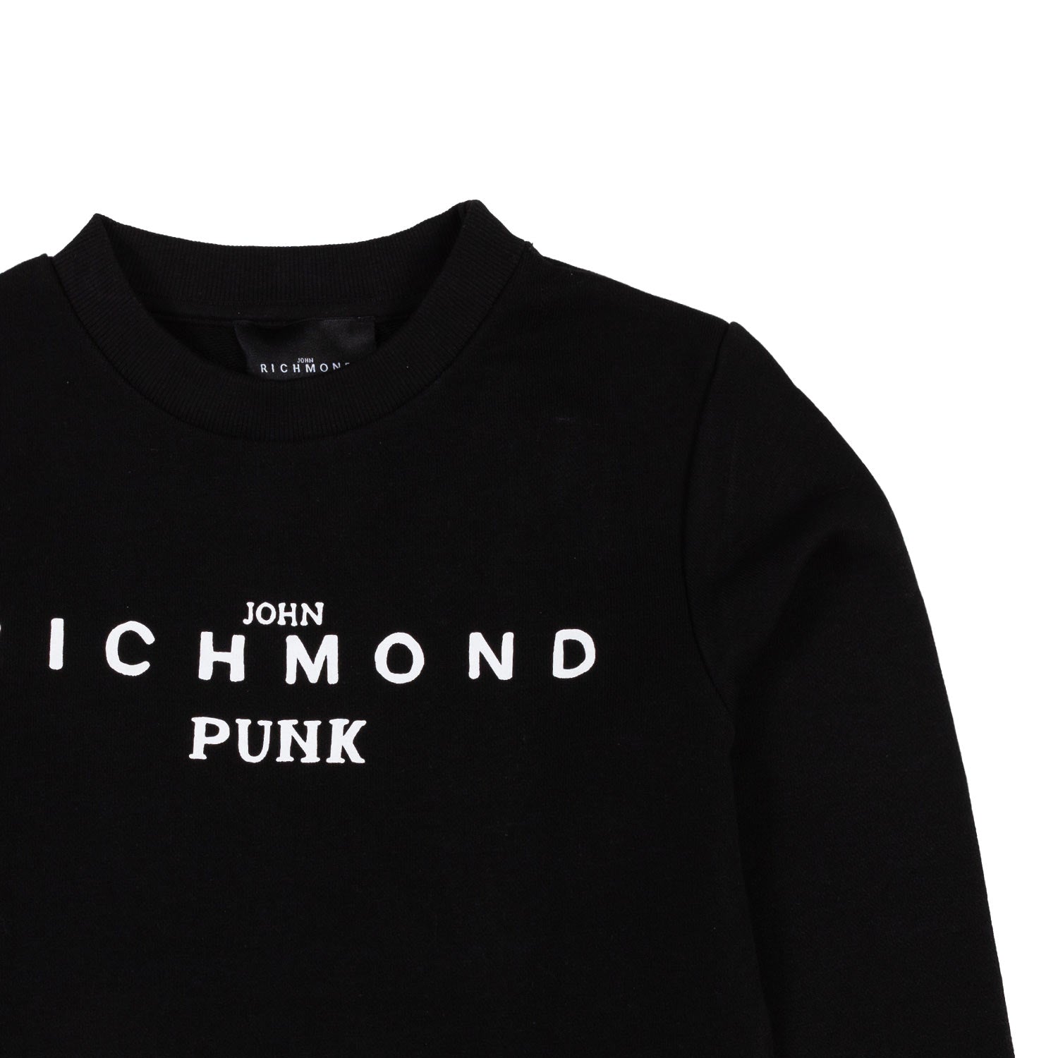 Felpa nera con logo - annameglio.com abbigliamento moda