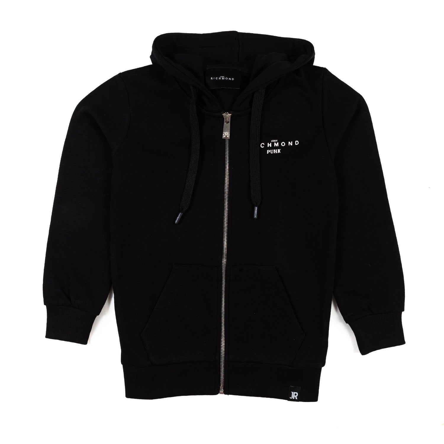 Felpa nera con cappuccio e logo - annameglio.com abbigliamento moda