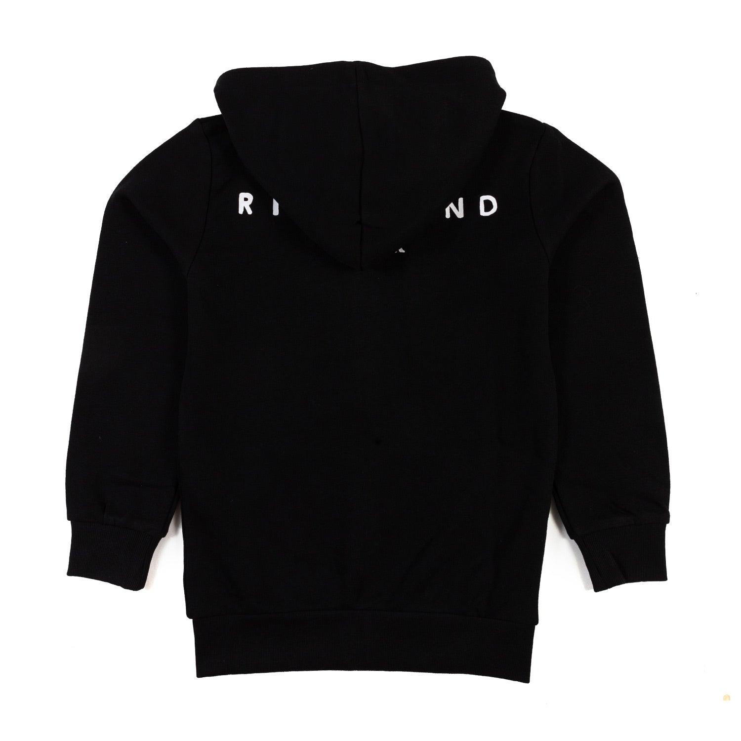 Felpa nera con cappuccio e logo - annameglio.com abbigliamento moda