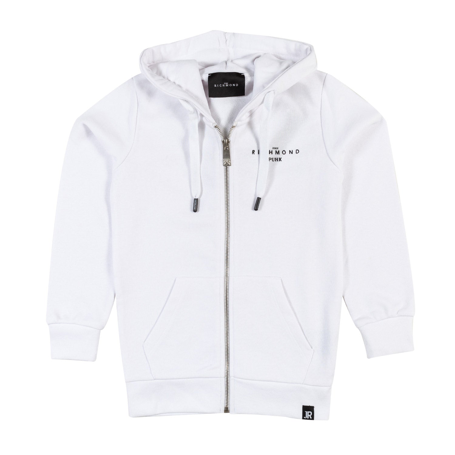 Felpa Bianca Con Cappuccio E Logo - annameglio.com abbigliamento moda