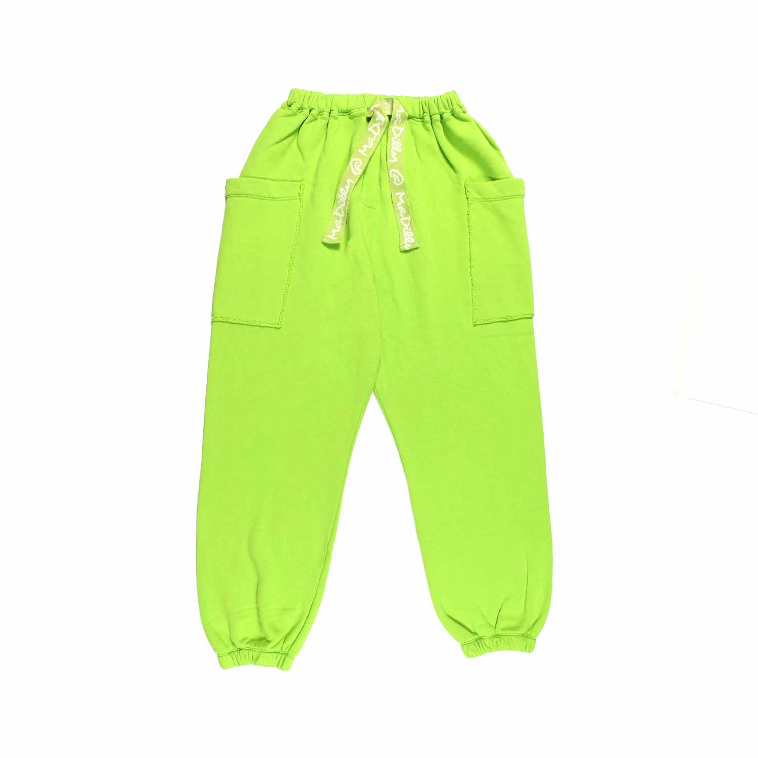 PANTALONE FELPA AMIN LIME RAGAZZA - annameglio.com abbigliamento moda