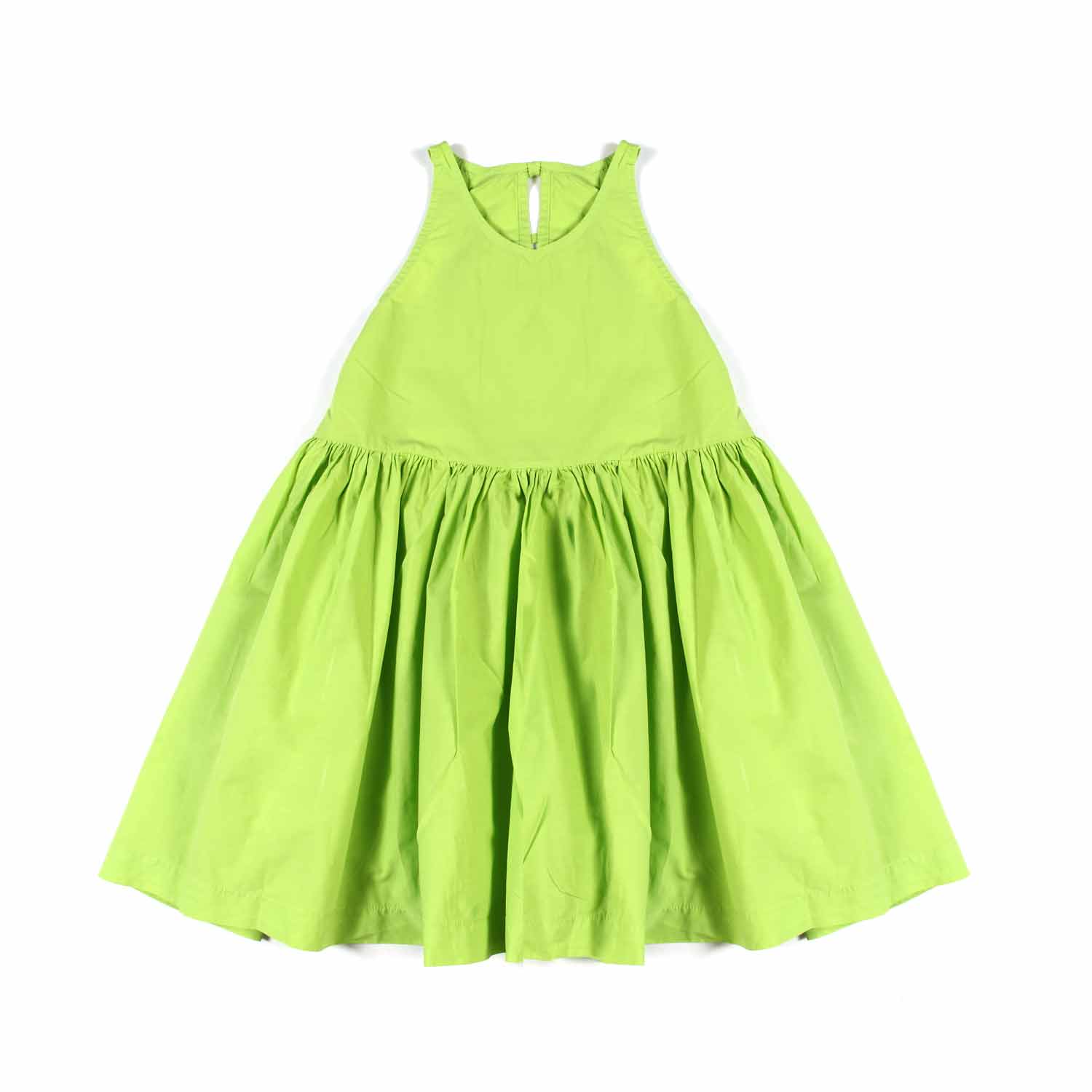 VESTITO ELODIE VERDE LIME BAMBINA - annameglio.com abbigliamento moda