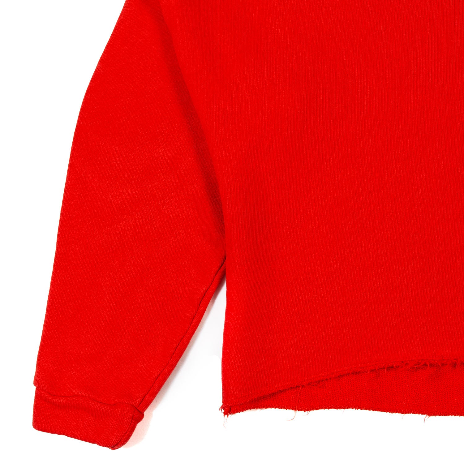 FELPA OVER CROPPED IKE ROSSO FRAGOLA - annameglio.com abbigliamento moda
