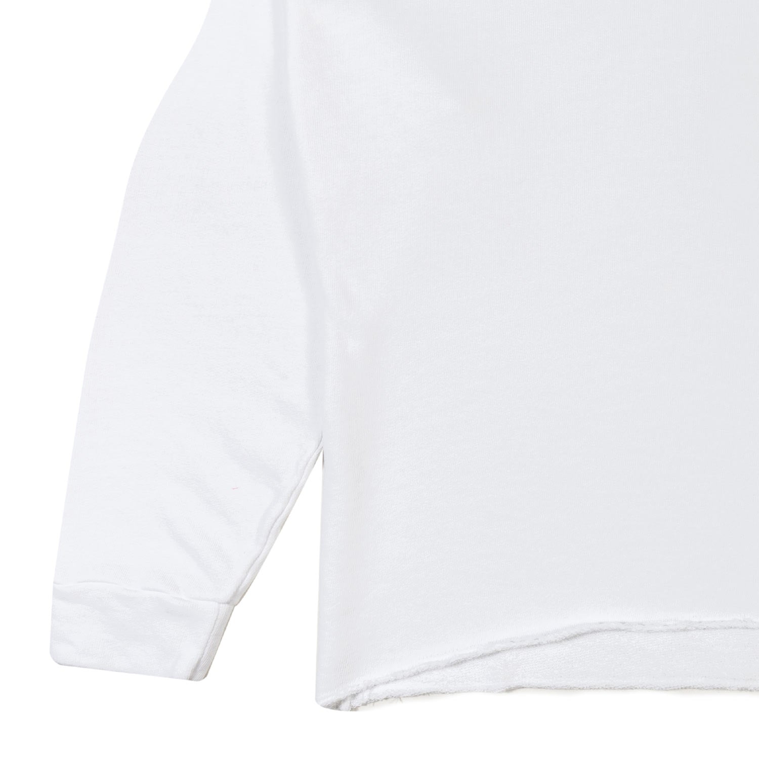 FELPA OVER CROPPED IKE BIANCA - annameglio.com abbigliamento moda