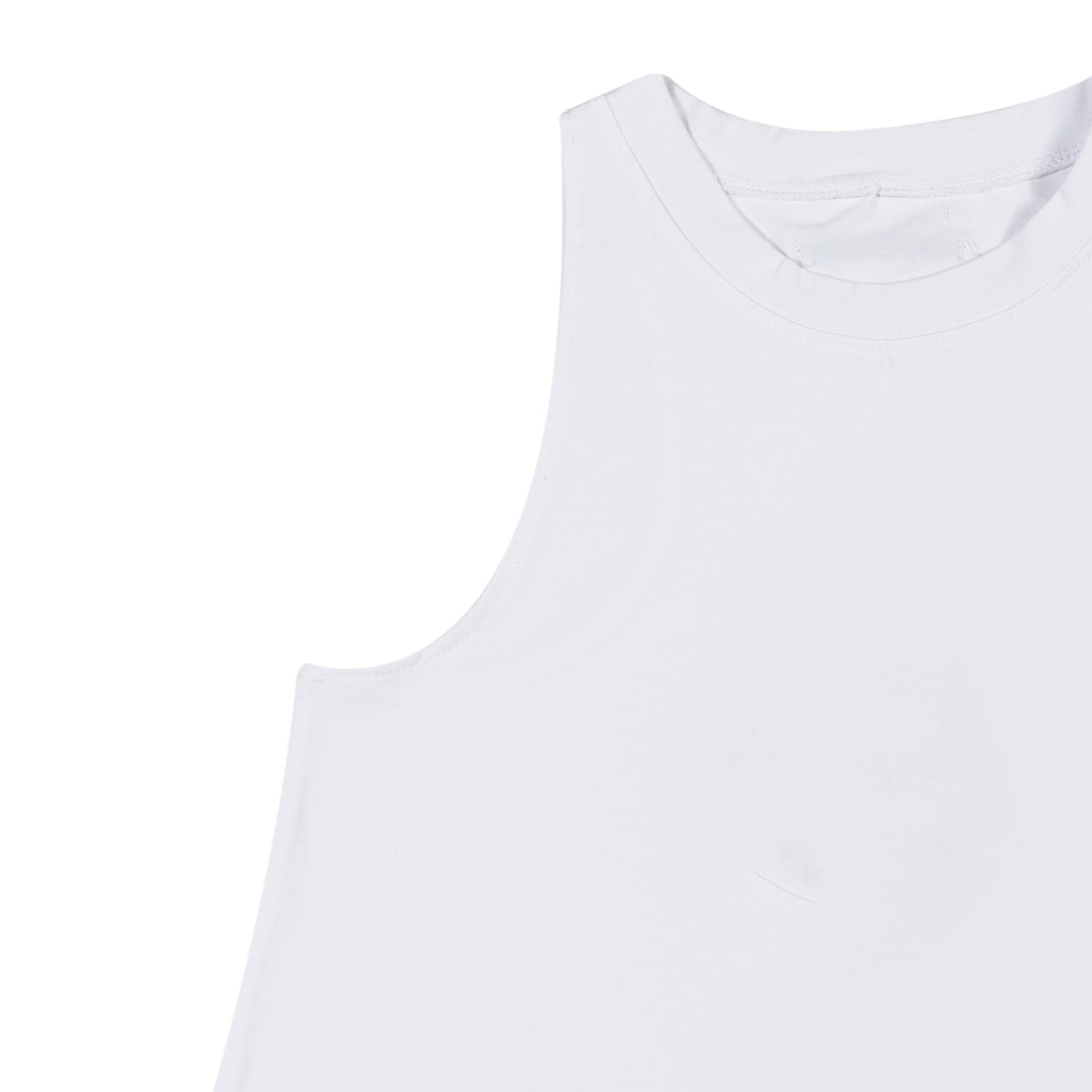 TOP SMANICATO KITO BIANCO - annameglio.com abbigliamento moda