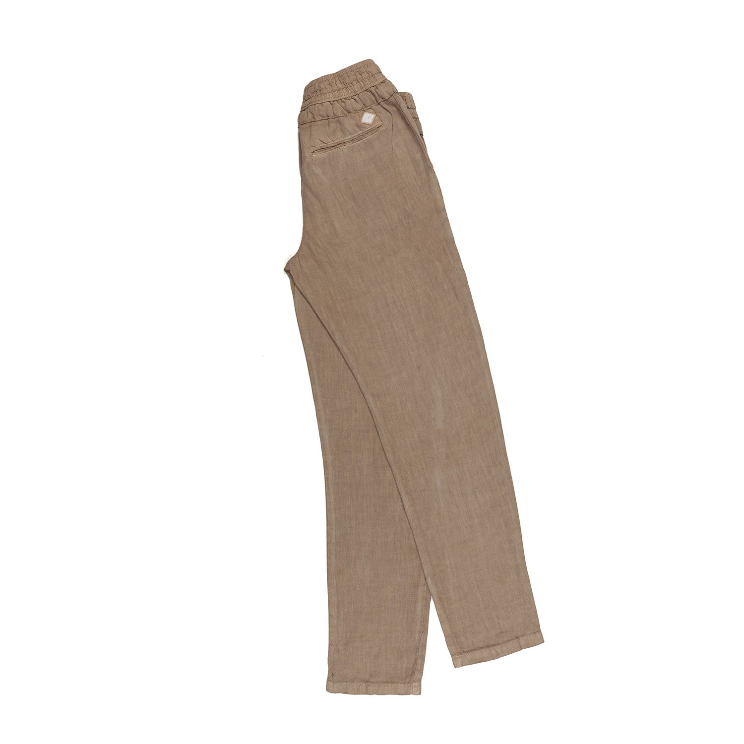 Pantalone puro lino beige bambino - annameglio.com abbigliamento moda