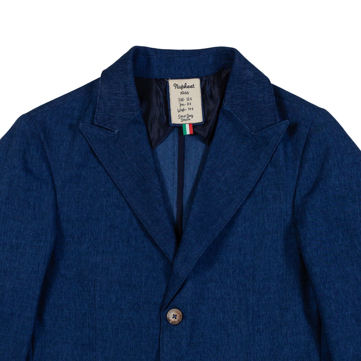 Giacca blu indaco bambino e teenager - annameglio.com abbigliamento moda