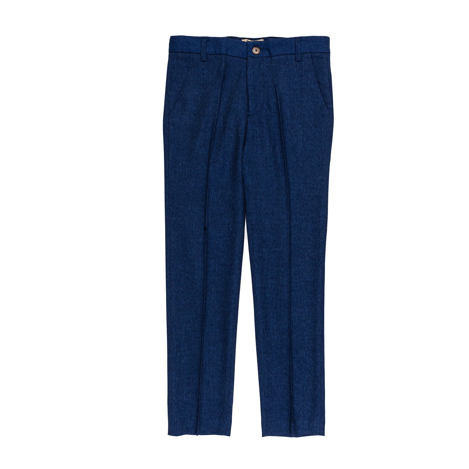 Pantalone blu indaco bambino e teenager - annameglio.com abbigliamento moda
