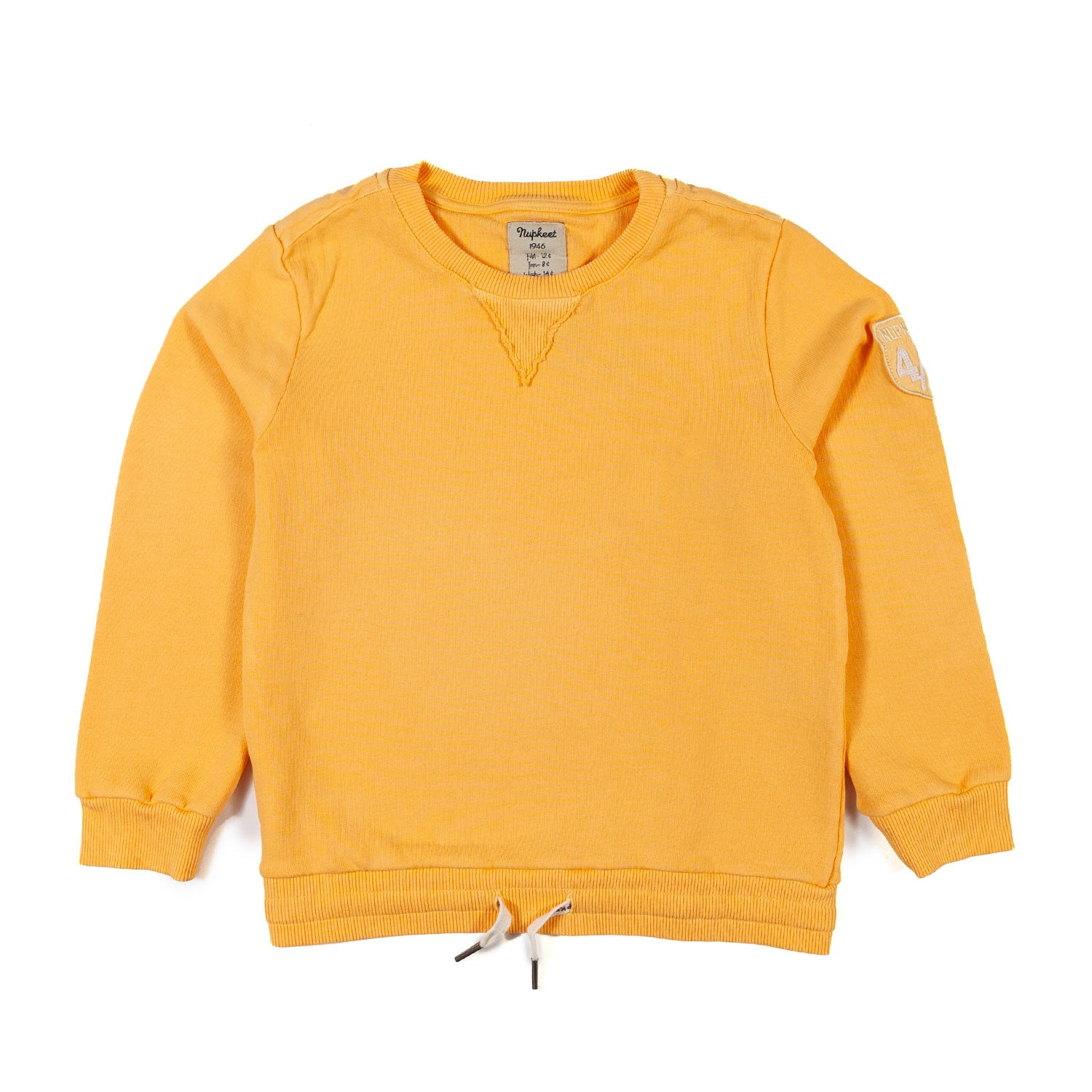 Felpa arancio in puro cotone bambino e teenager - annameglio.com abbigliamento moda