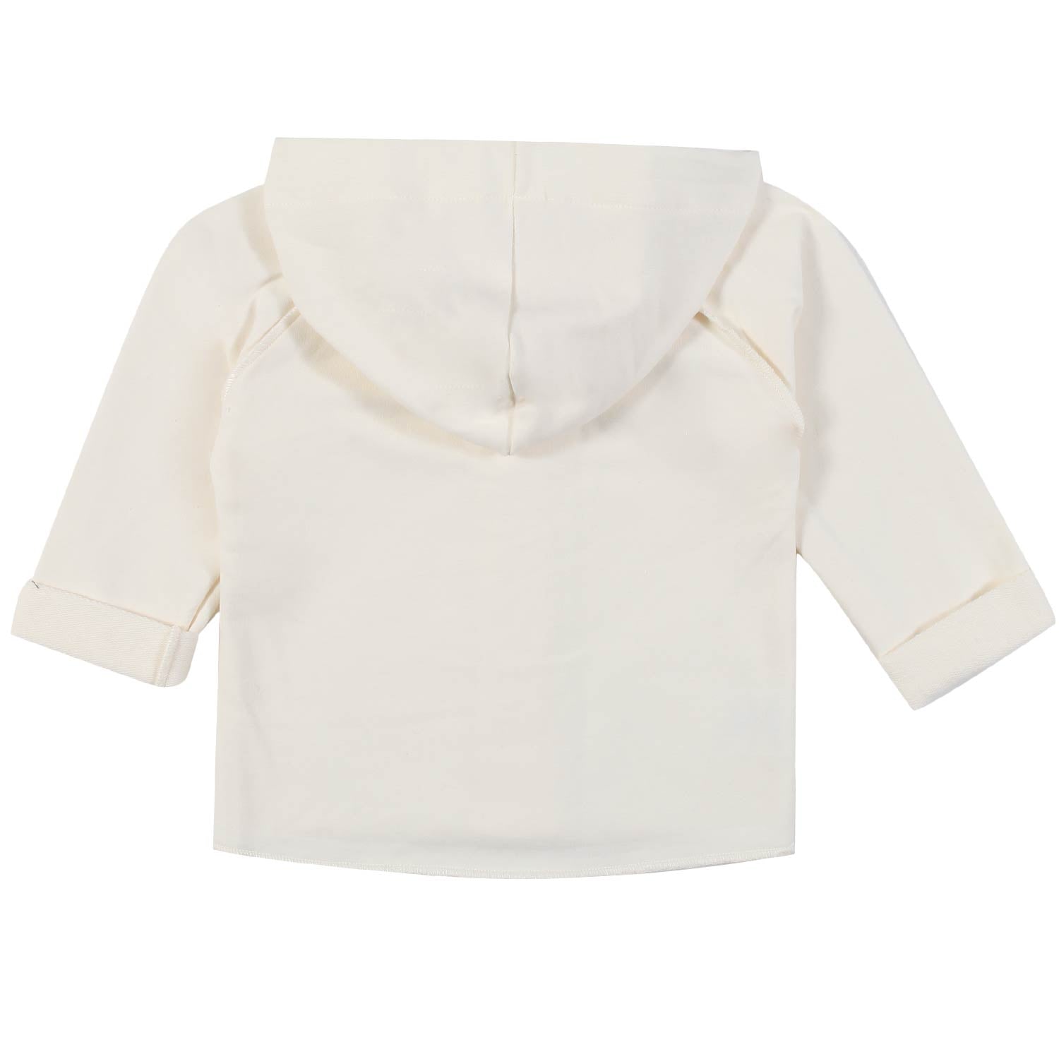 GIACCA FELPA ELLIOT ECRU BABY UNISEX - annameglio.com abbigliamento moda