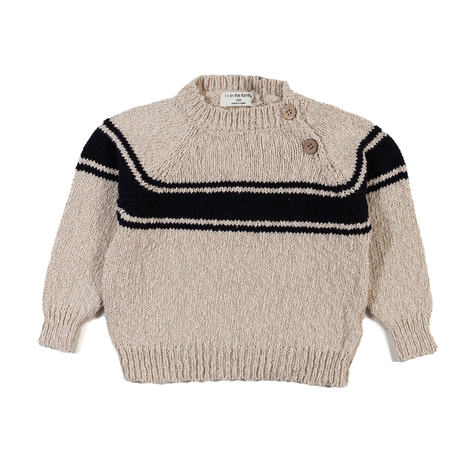 PULLOVER PAU BEIGE BIMBO E NEONATO - annameglio.com abbigliamento moda