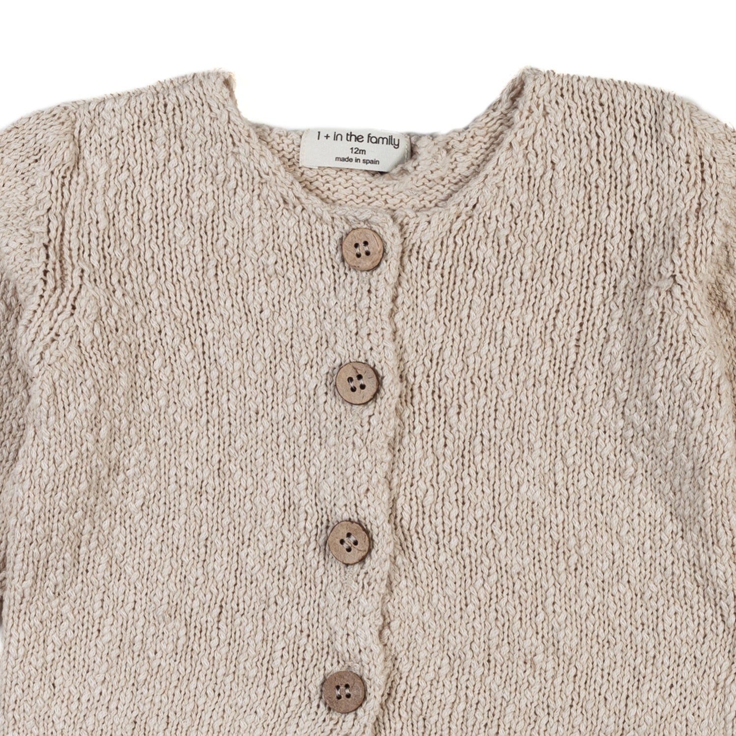 CARDIGAN PEPA BEIGE BIMBA E NEONATA - annameglio.com abbigliamento moda