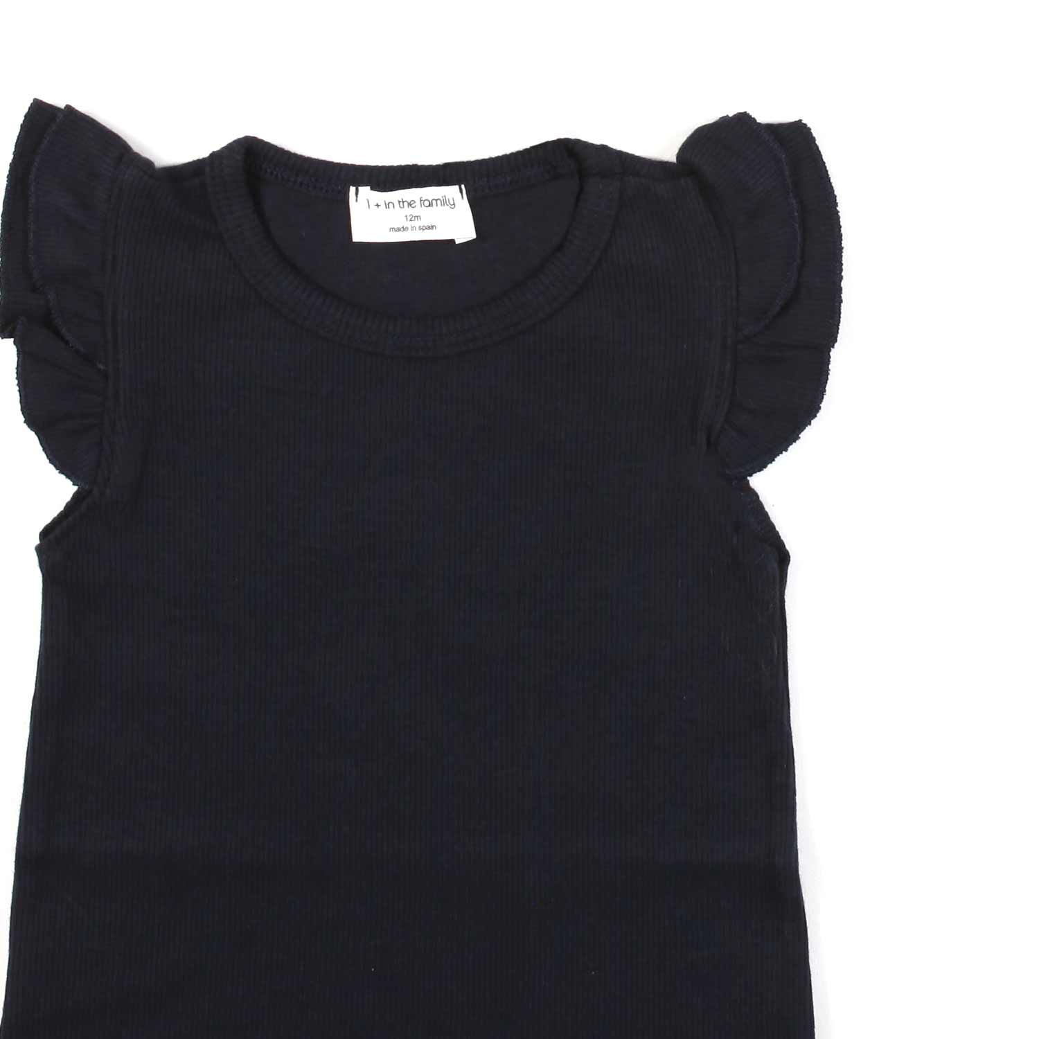 CANOTTA SILVANA BLU NOTTE BIMBA E NEONATA - annameglio.com abbigliamento moda