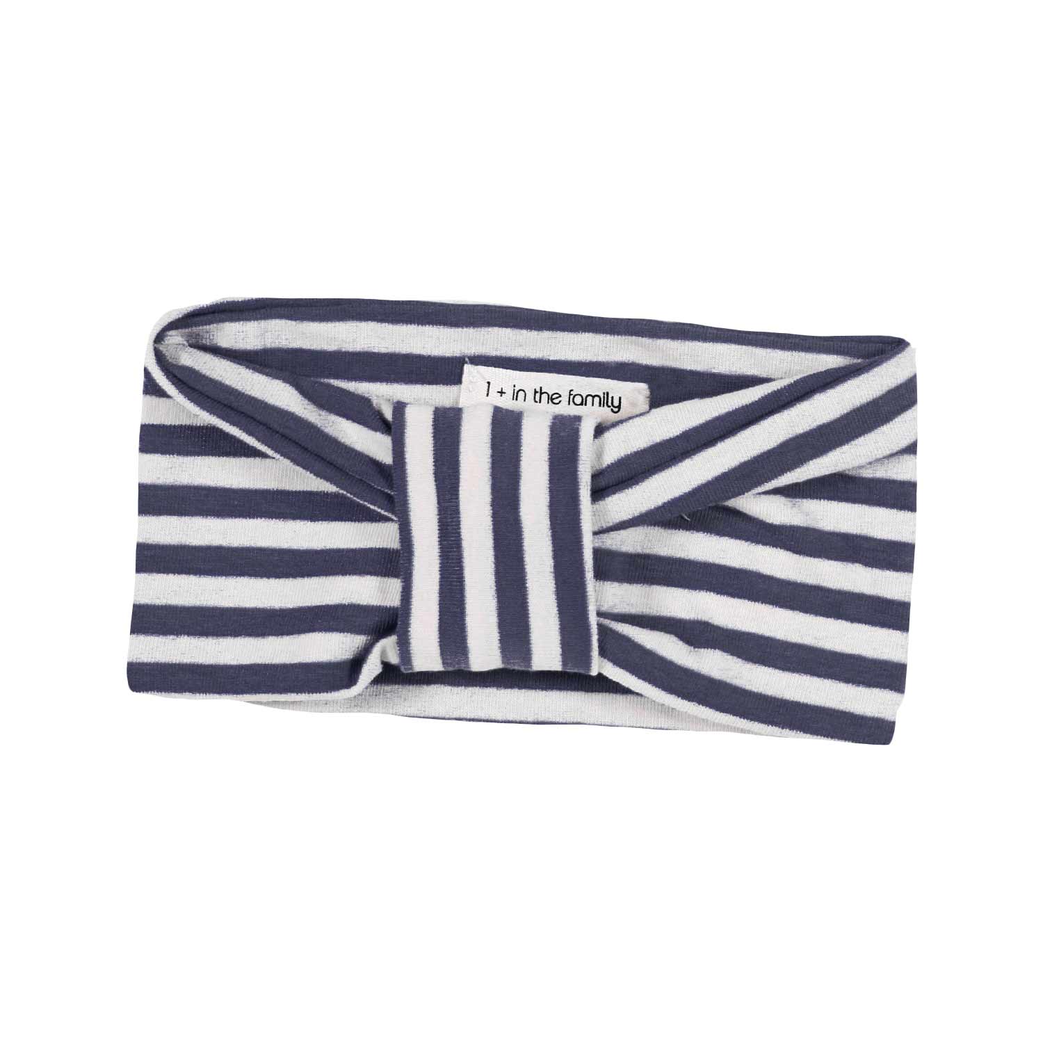 FASCIA RUTH ECRU E BLU A RIGHE BIMBA E NEONATA - annameglio.com abbigliamento moda