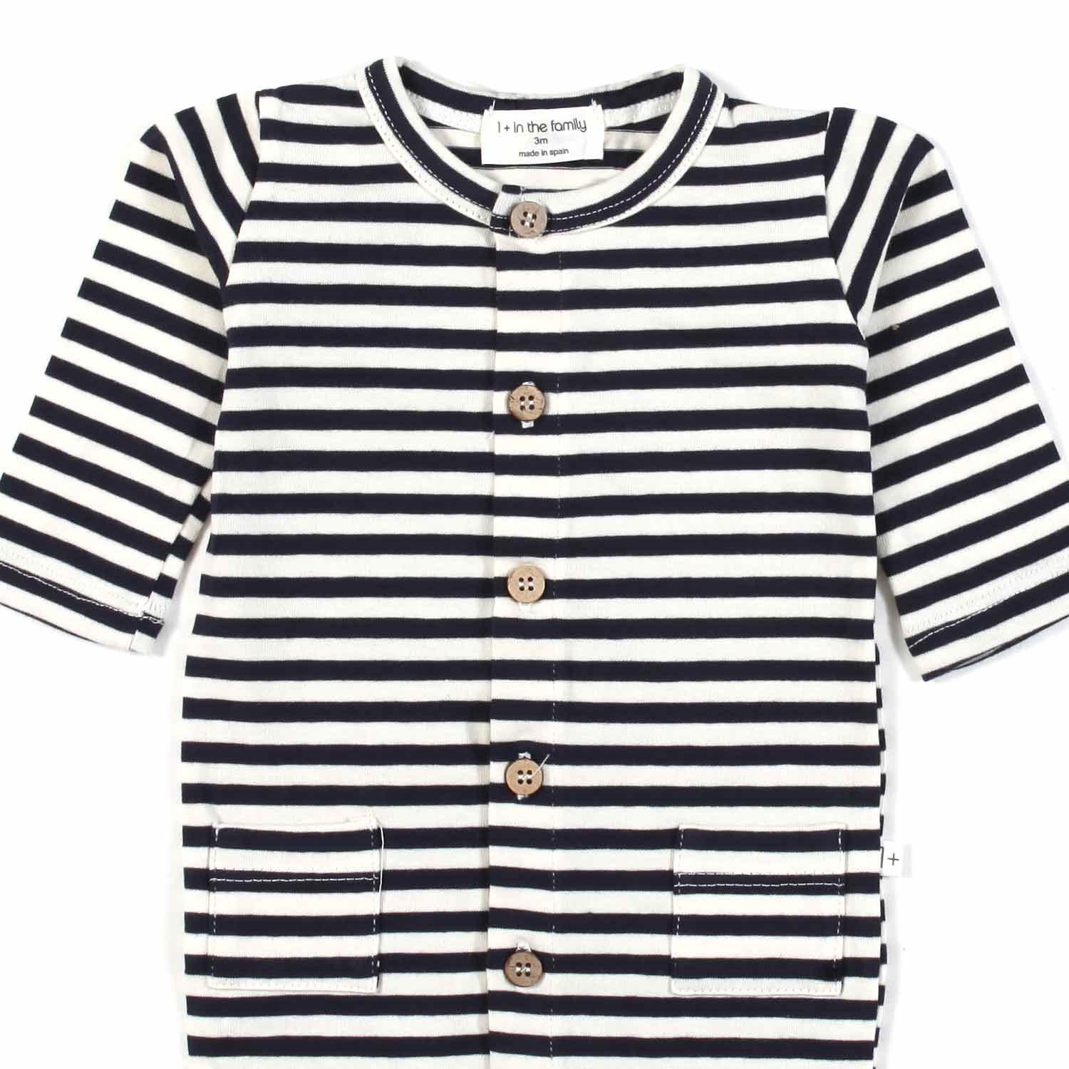 TUTINA ROMAN BLU E BIANCA A RIGHE UNISEX - annameglio.com abbigliamento moda