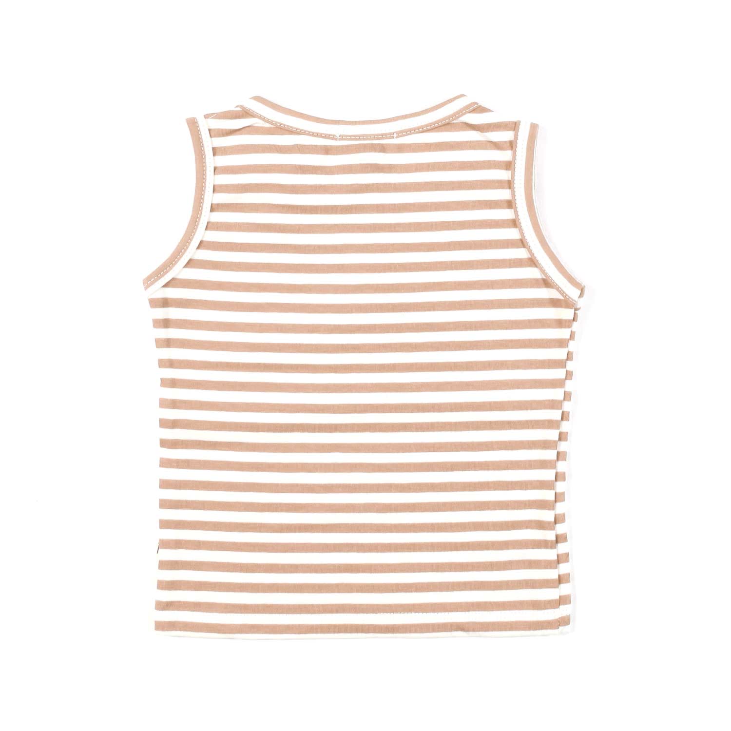 CANOTTA ASIER ROSA E BIANCA A RIGHE - annameglio.com abbigliamento moda