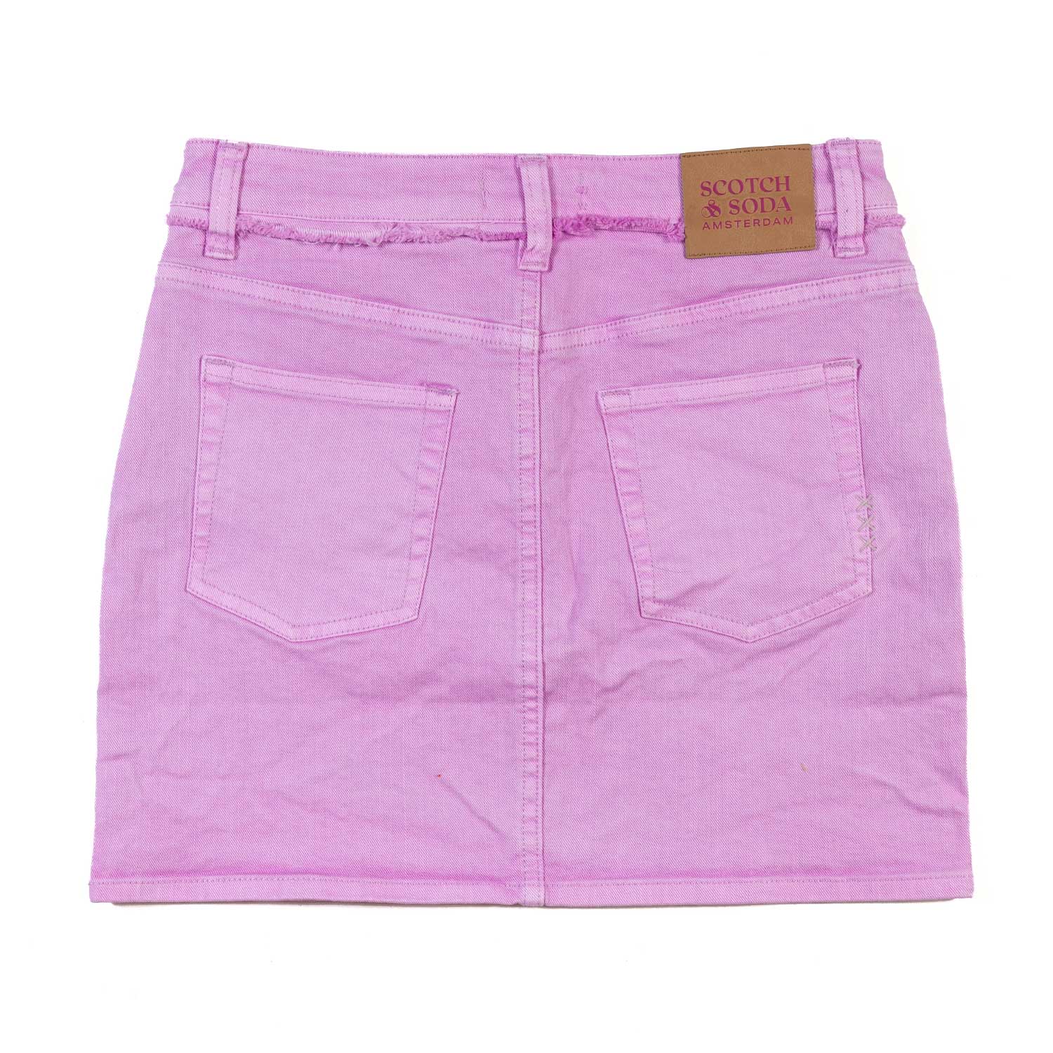 MINIGONNA DENIM ROSA BAMBINA E RAGAZZA - annameglio.com abbigliamento moda