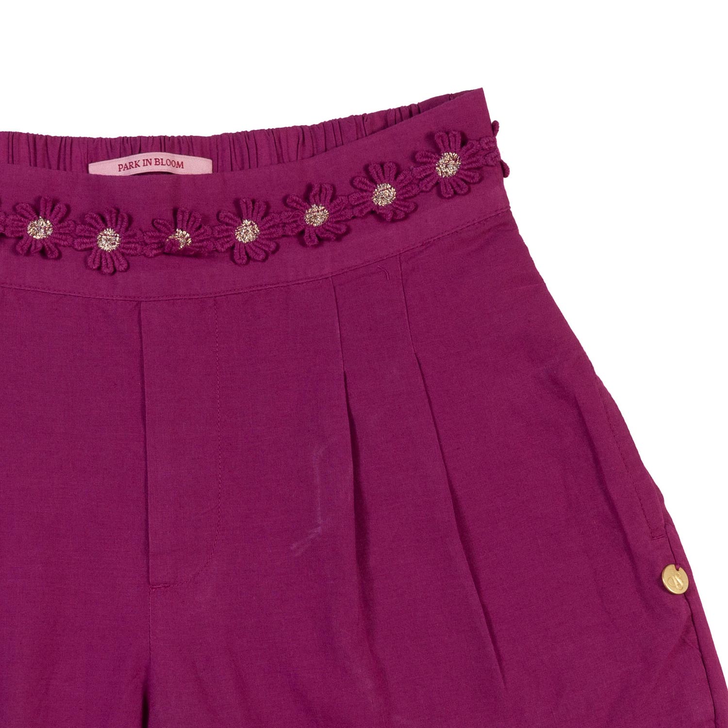 SHORTS AMARENA CON RICAMI SANGALLO BAMBINA RAGAZZA - annameglio.com abbigliamento moda